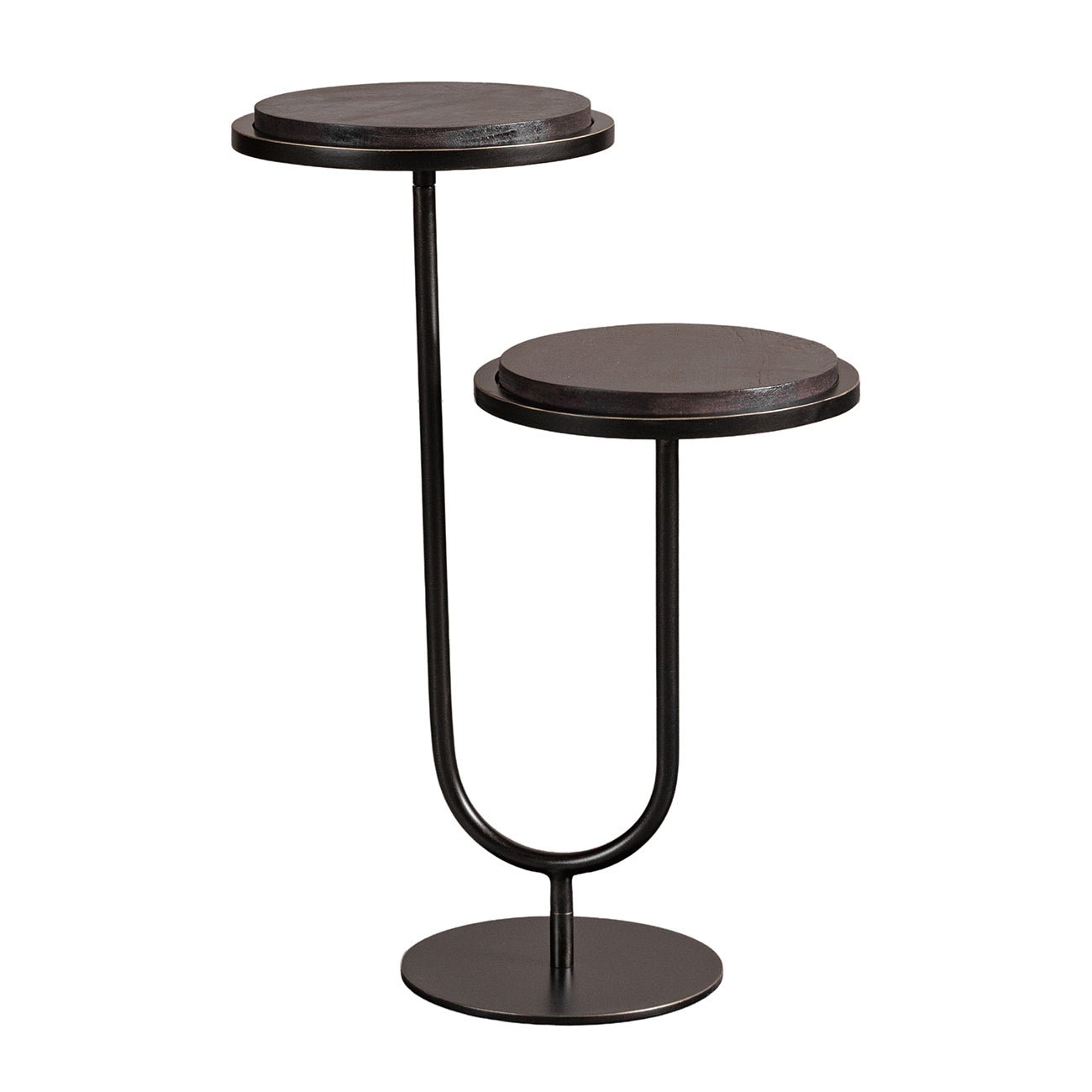 Marco Sandblasted Walnut Side Table
