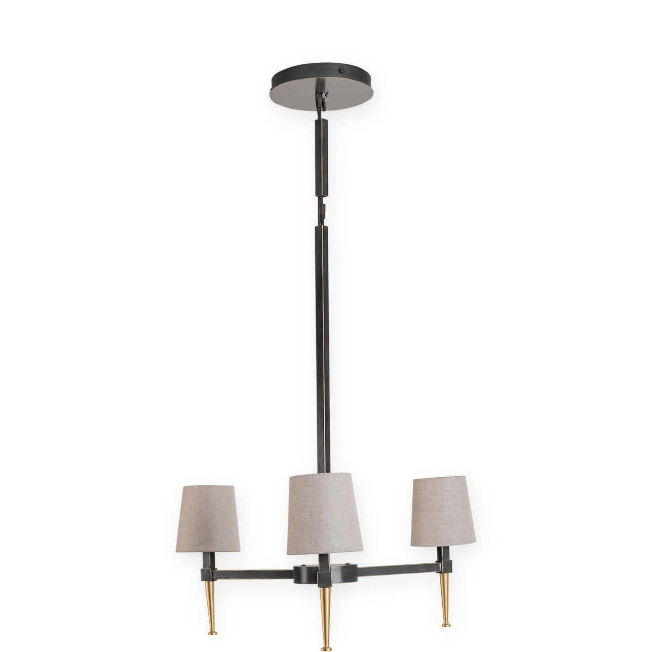 Stella 3 Light Pendant with Shades