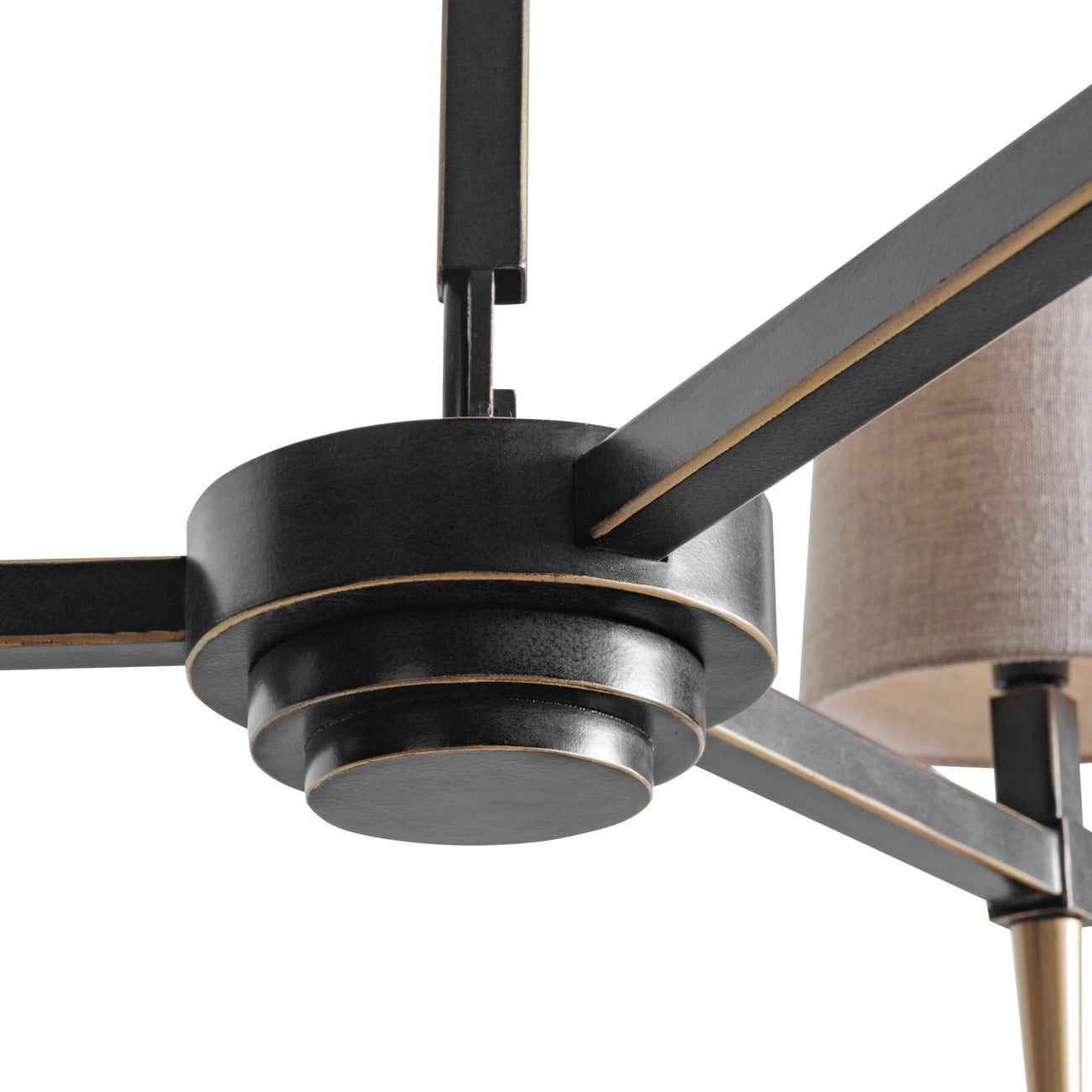 Stella 3 Light Pendant with Shades