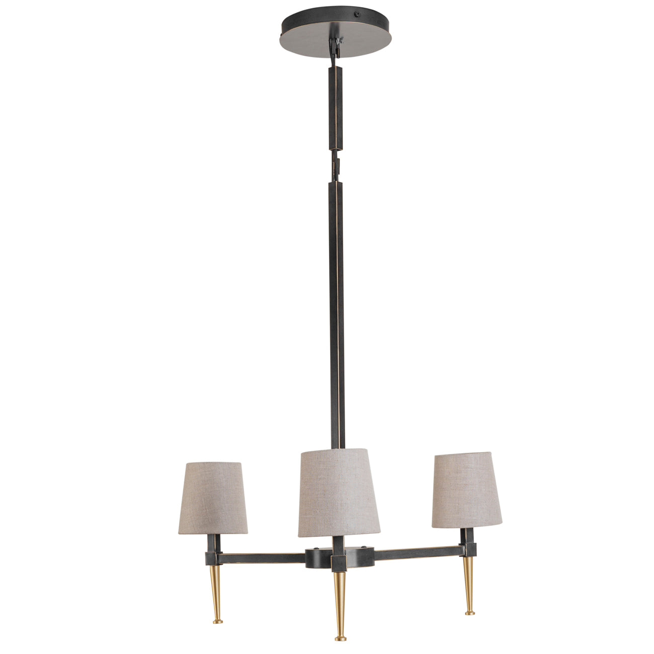 Stella 3 Light Pendant with Shades