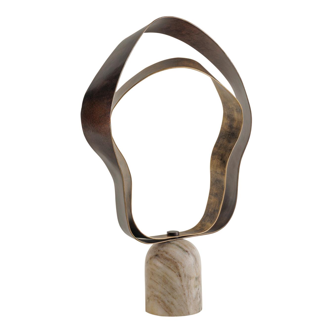 Reno Gold & Marble Sculpture - CLEARANCE
