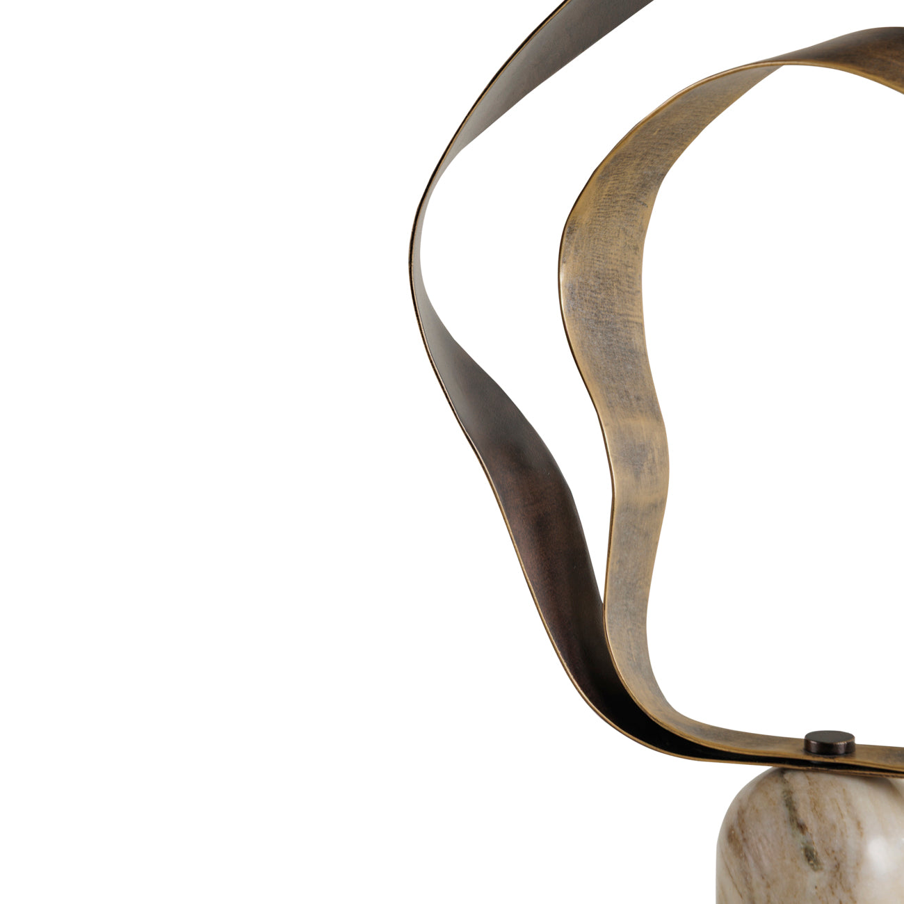 Reno Gold & Marble Sculpture - CLEARANCE