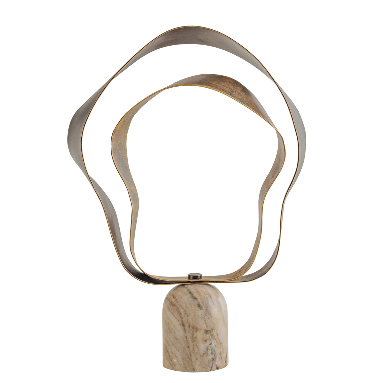 Reno Gold & Marble Sculpture - CLEARANCE