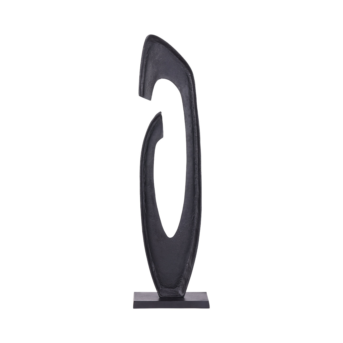 Axis Black Aluminium Sculpture — view 3