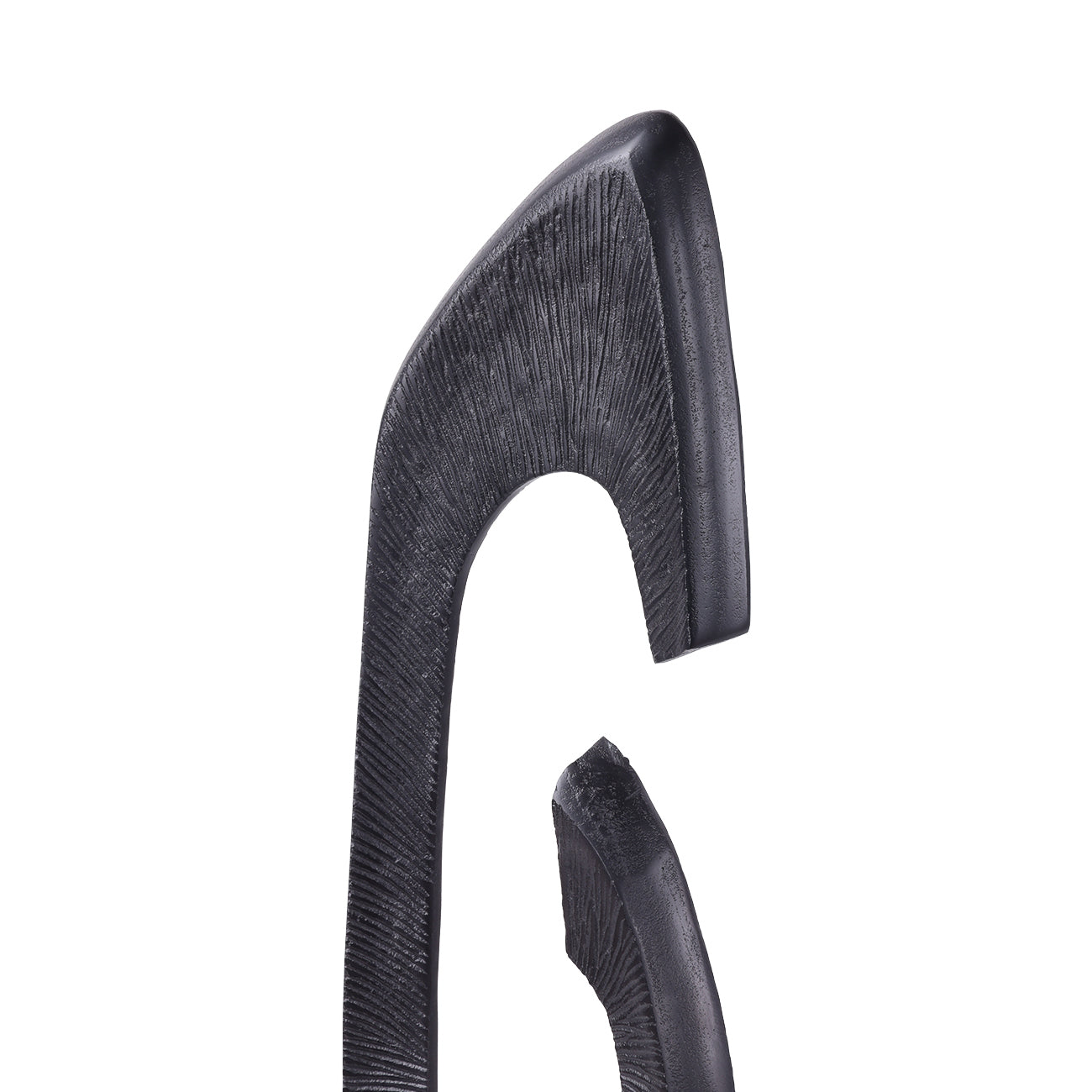 Axis Black Aluminium Sculpture — view 4