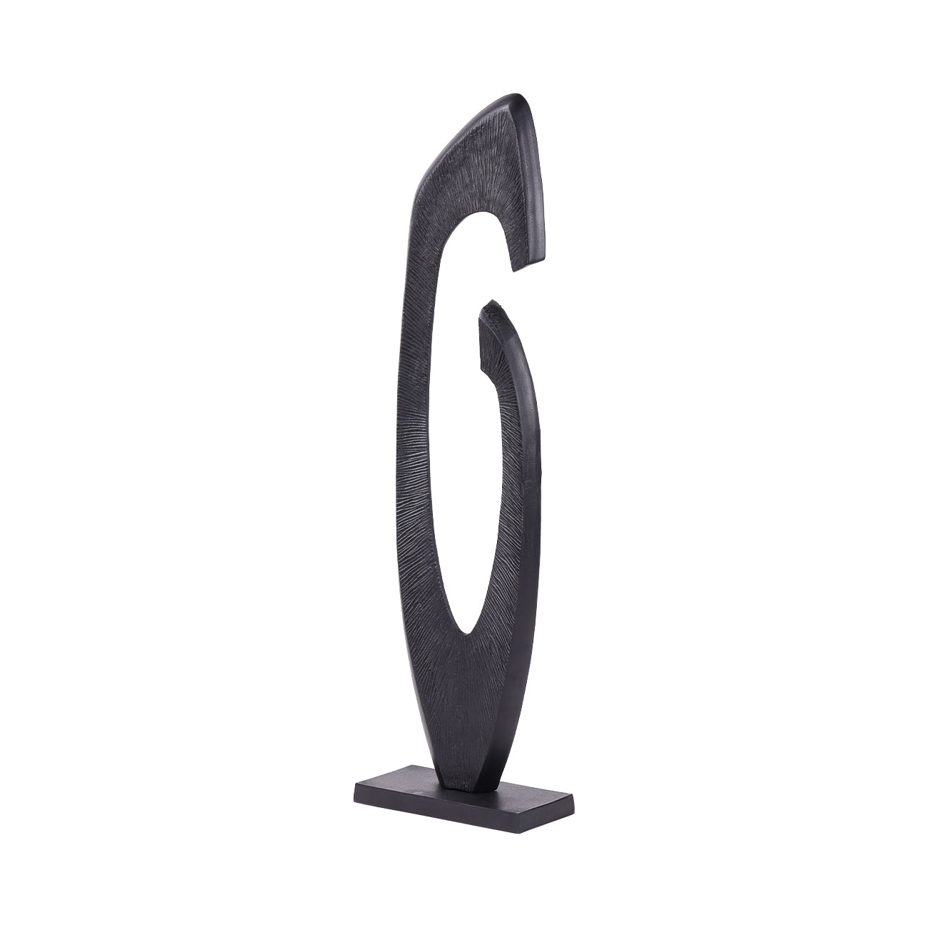 Axis Black Aluminium Sculpture