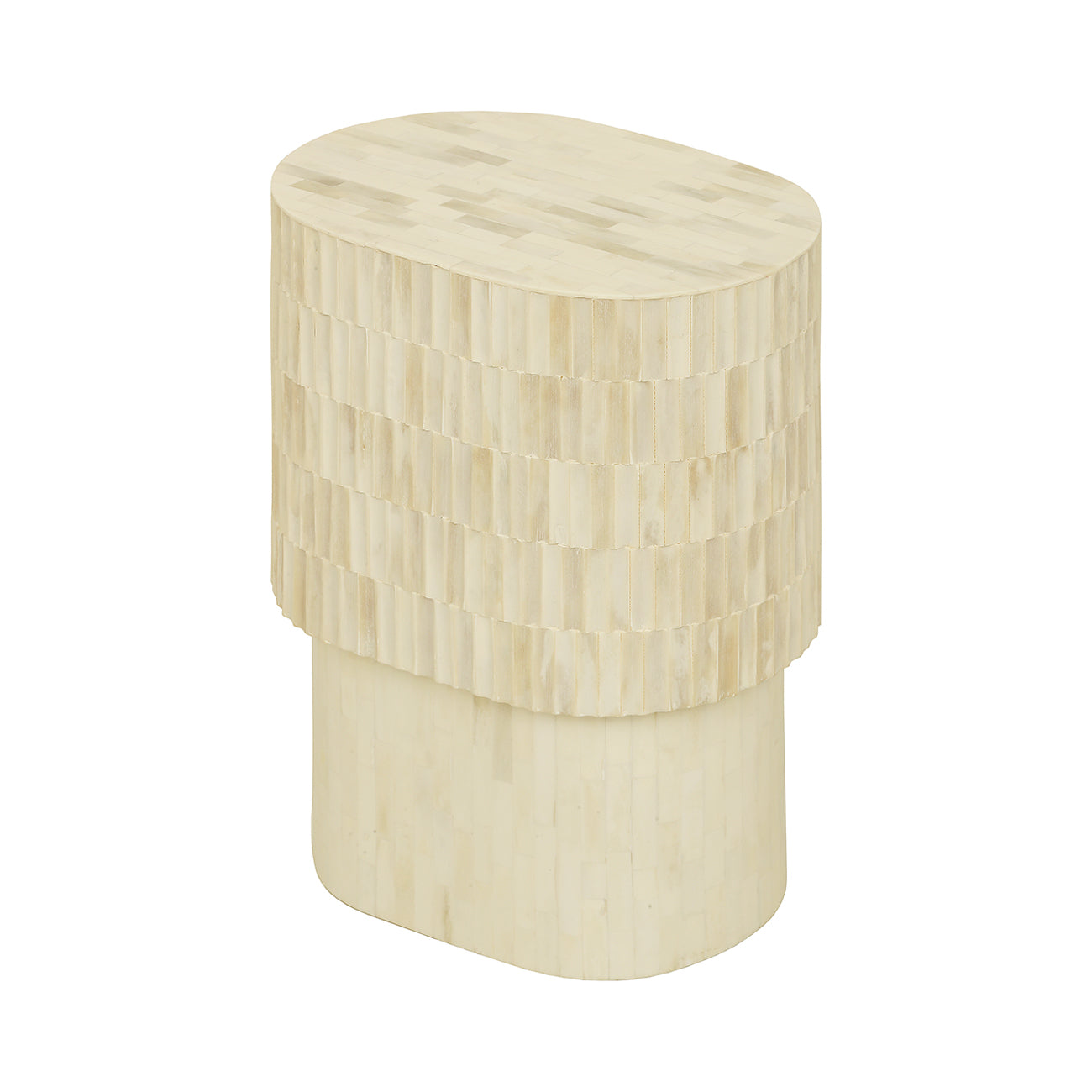 Apollo Bone Inlay Side Table — view 2