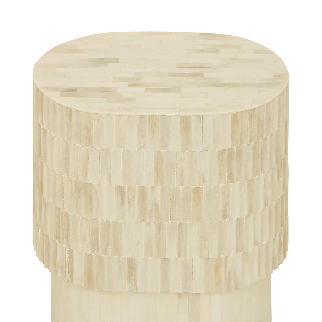 Apollo Bone Inlay Side Table — view 3