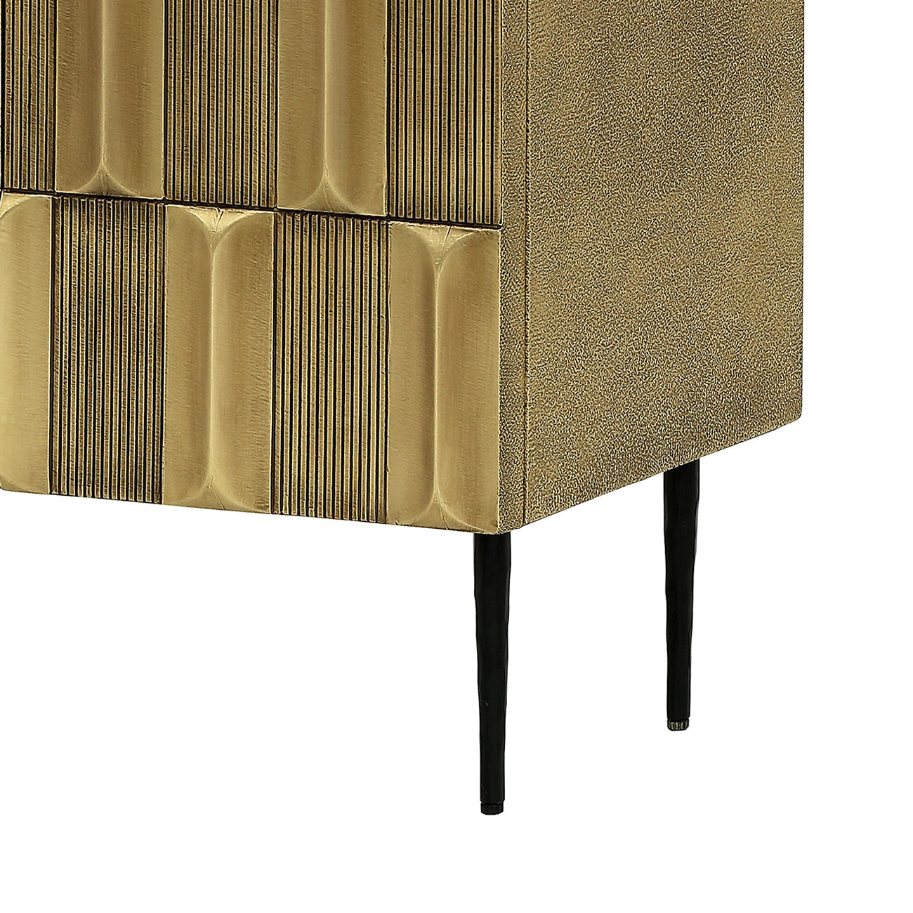 Verano Brass 2 Door Cabinet — view 4