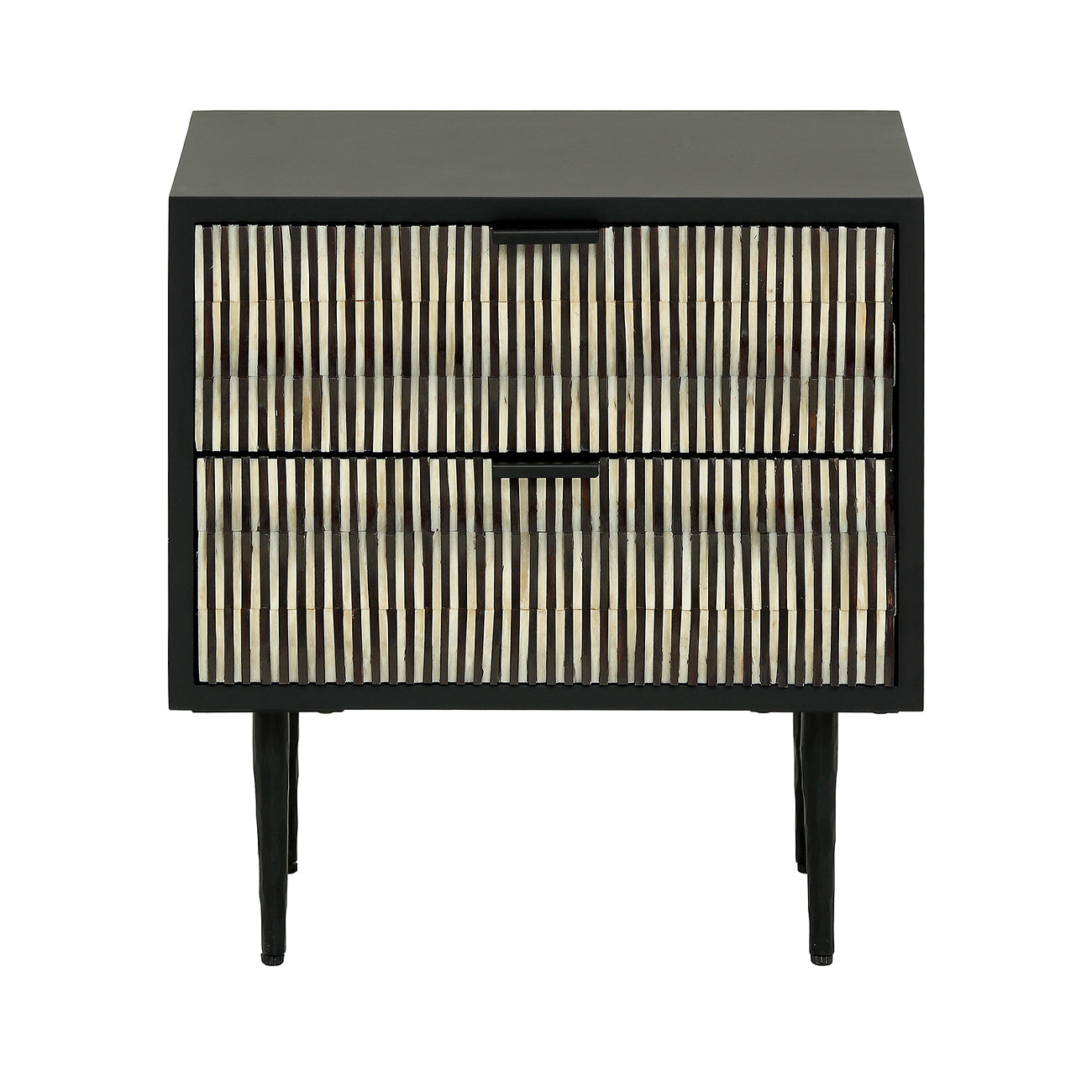 Imperia Bone Inlay Bedside Table — view 3