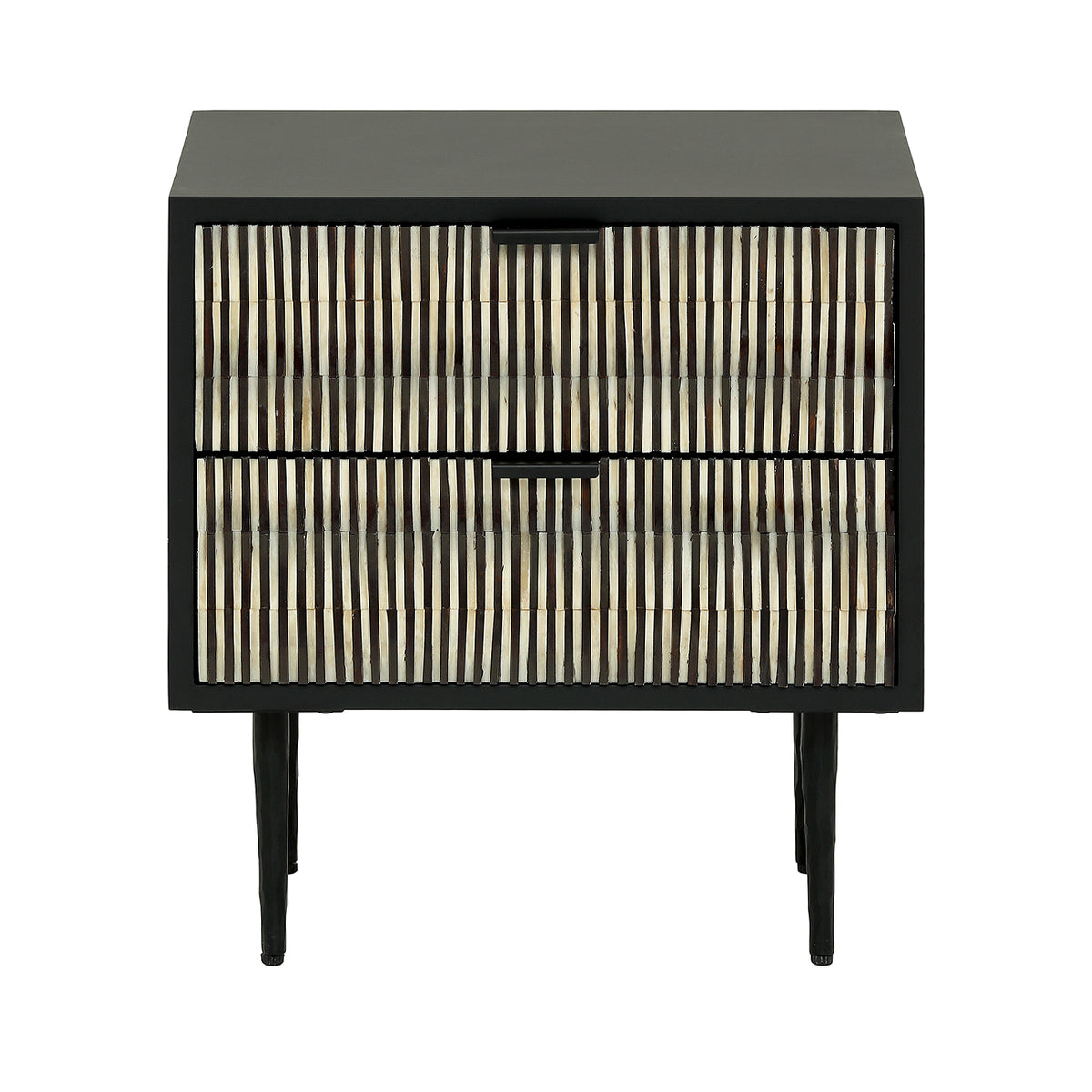 Imperia Bone Inlay Bedside Table — view 3