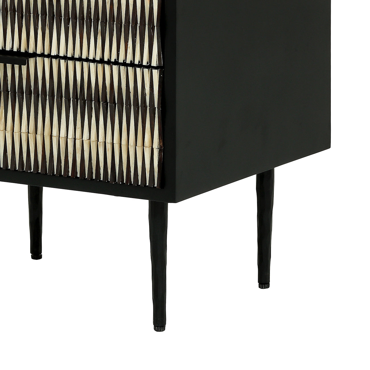 Imperia Bone Inlay Bedside Table — view 5