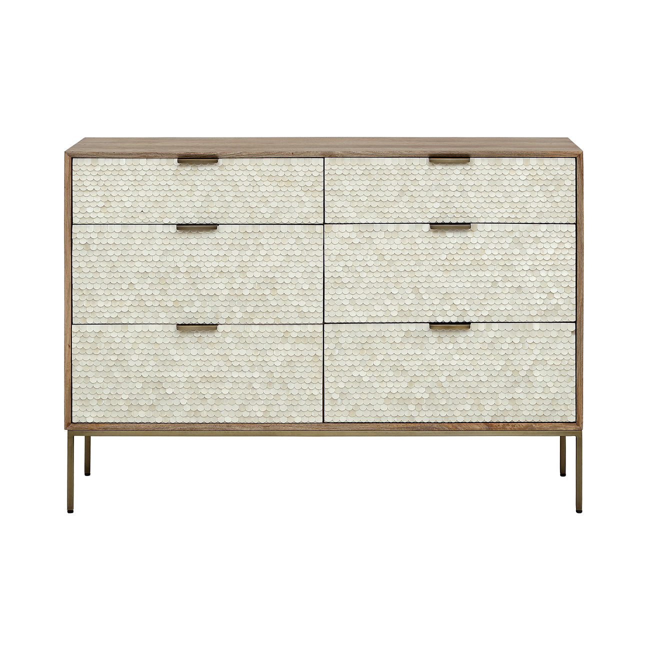 Nerida Bone Inlay Chest of Drawers — view 3