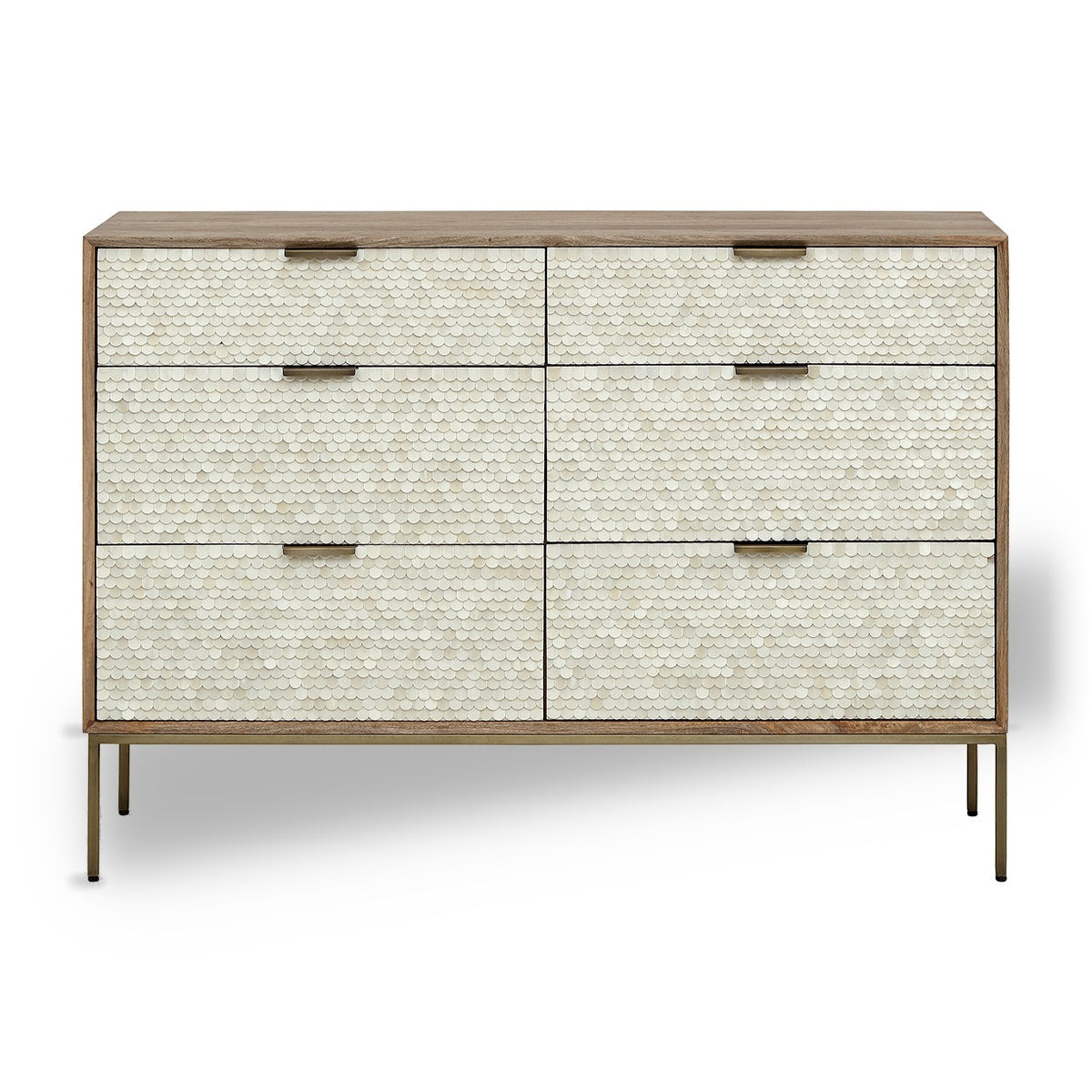Nerida Bone Inlay Chest of Drawers — view 3