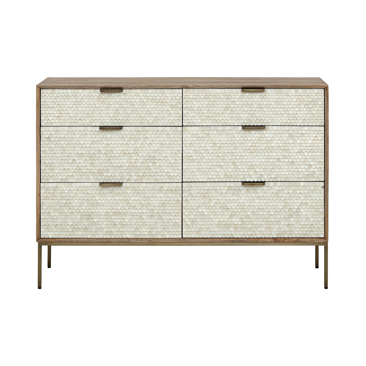 Nerida Bone Inlay Chest of Drawers — view 3