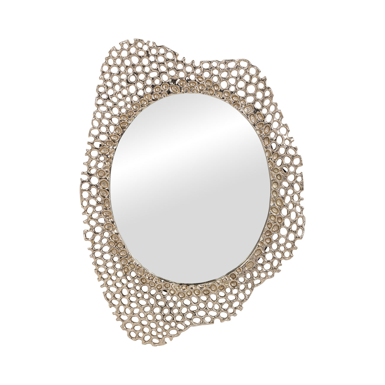 Miel Cast Aluminium Medium Mirror