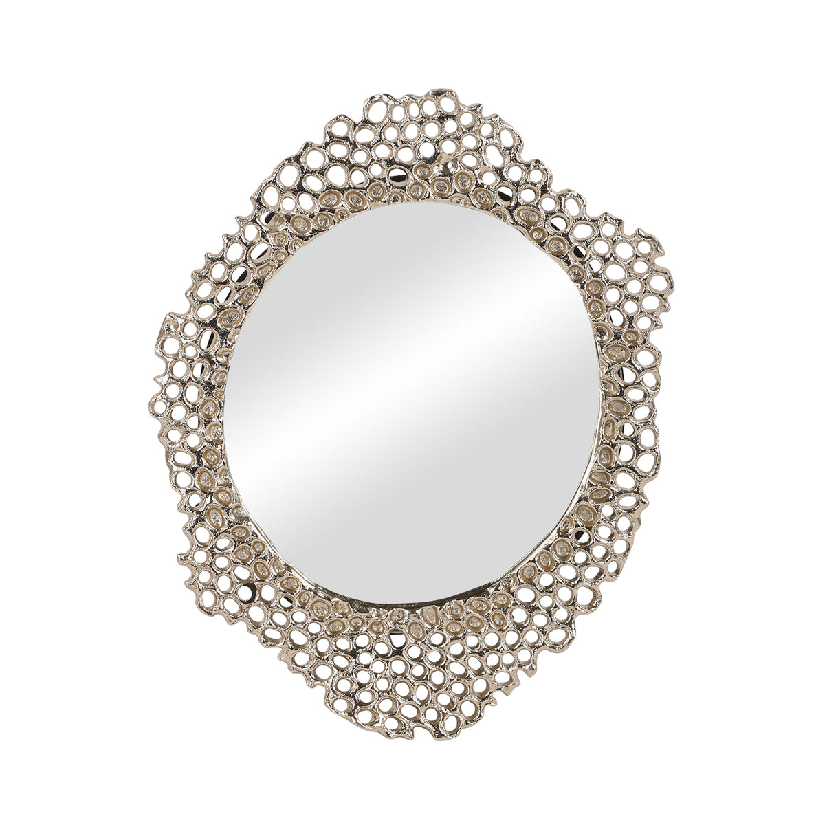 Miel Cast Aluminium Small Mirror