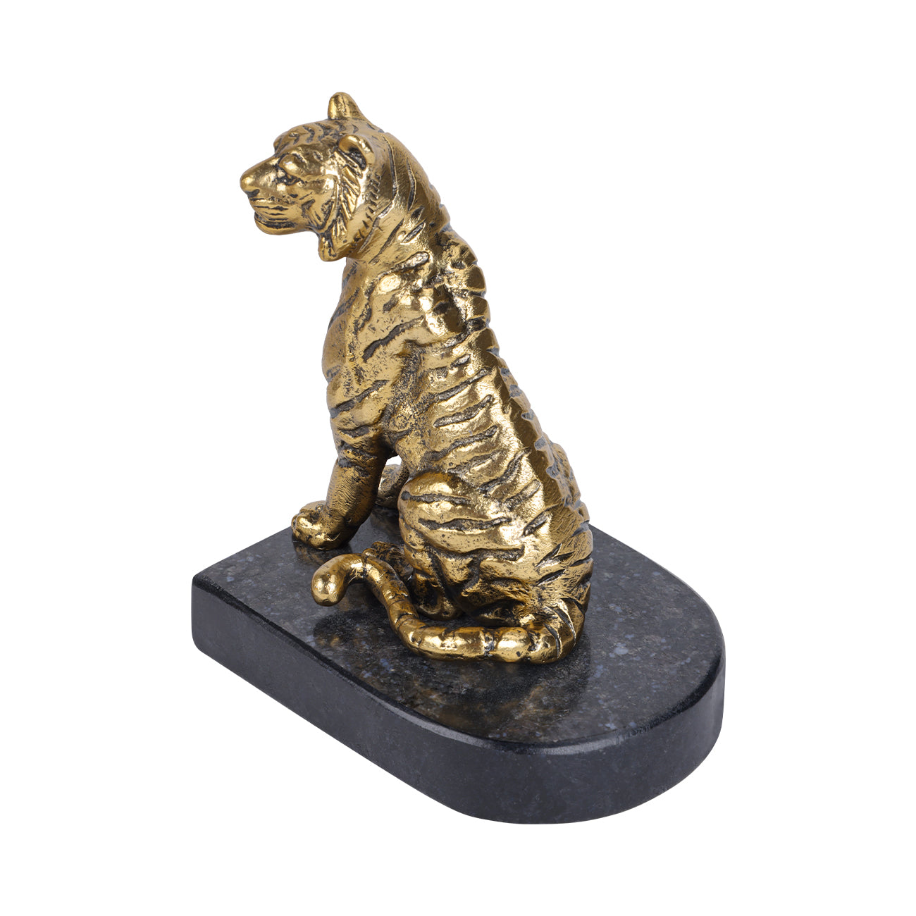 Set of 2 Kavari Tiger Granite Bookends — view 5