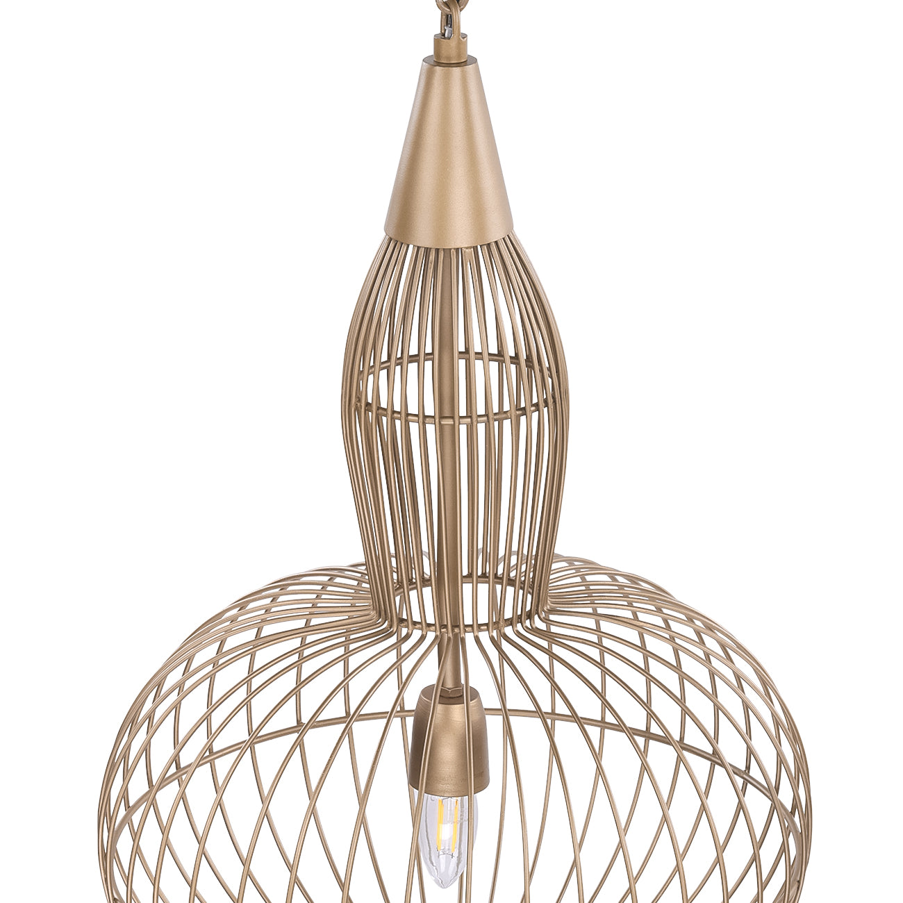 Mira Orb Wire Pendant Light — view 5