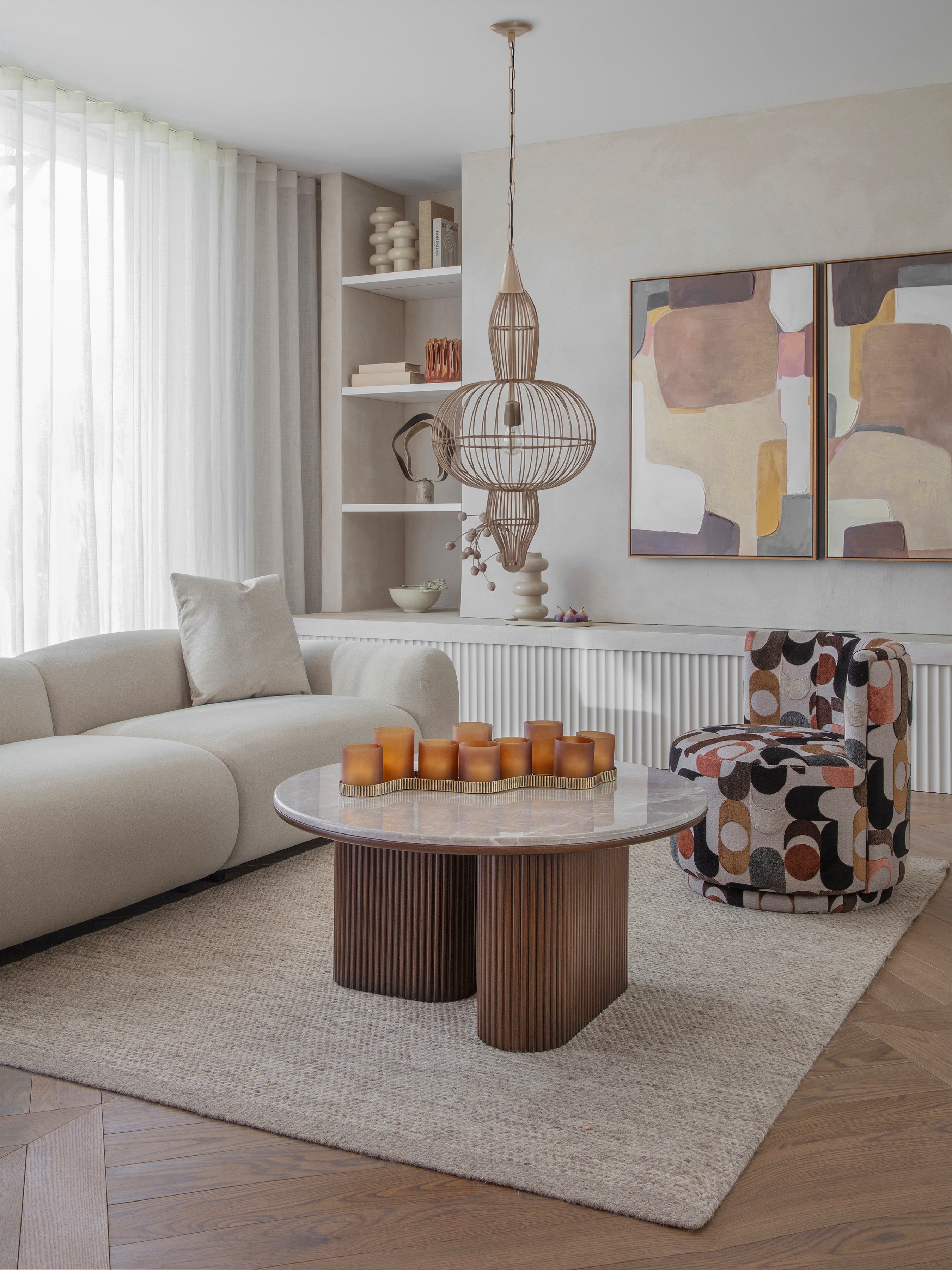 Mira Orb Wire Pendant Light — lifestyle 6