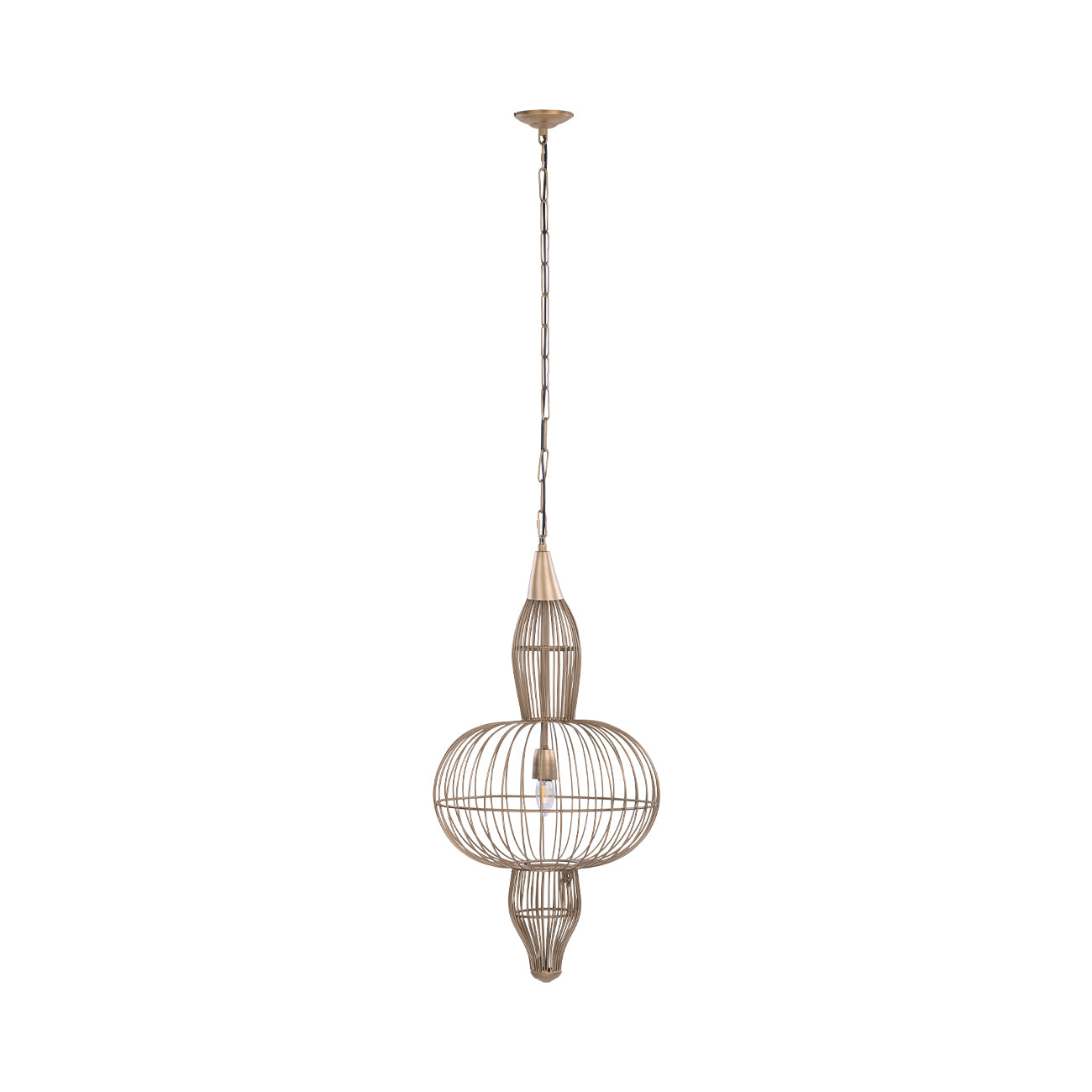 Mira Orb Wire Pendant Light — view 6