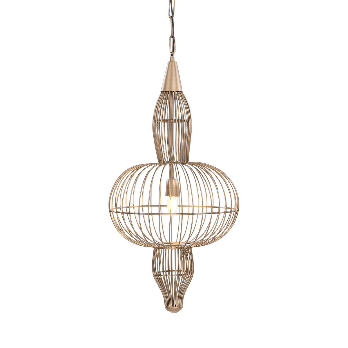 Mira Orb Wire Pendant Light