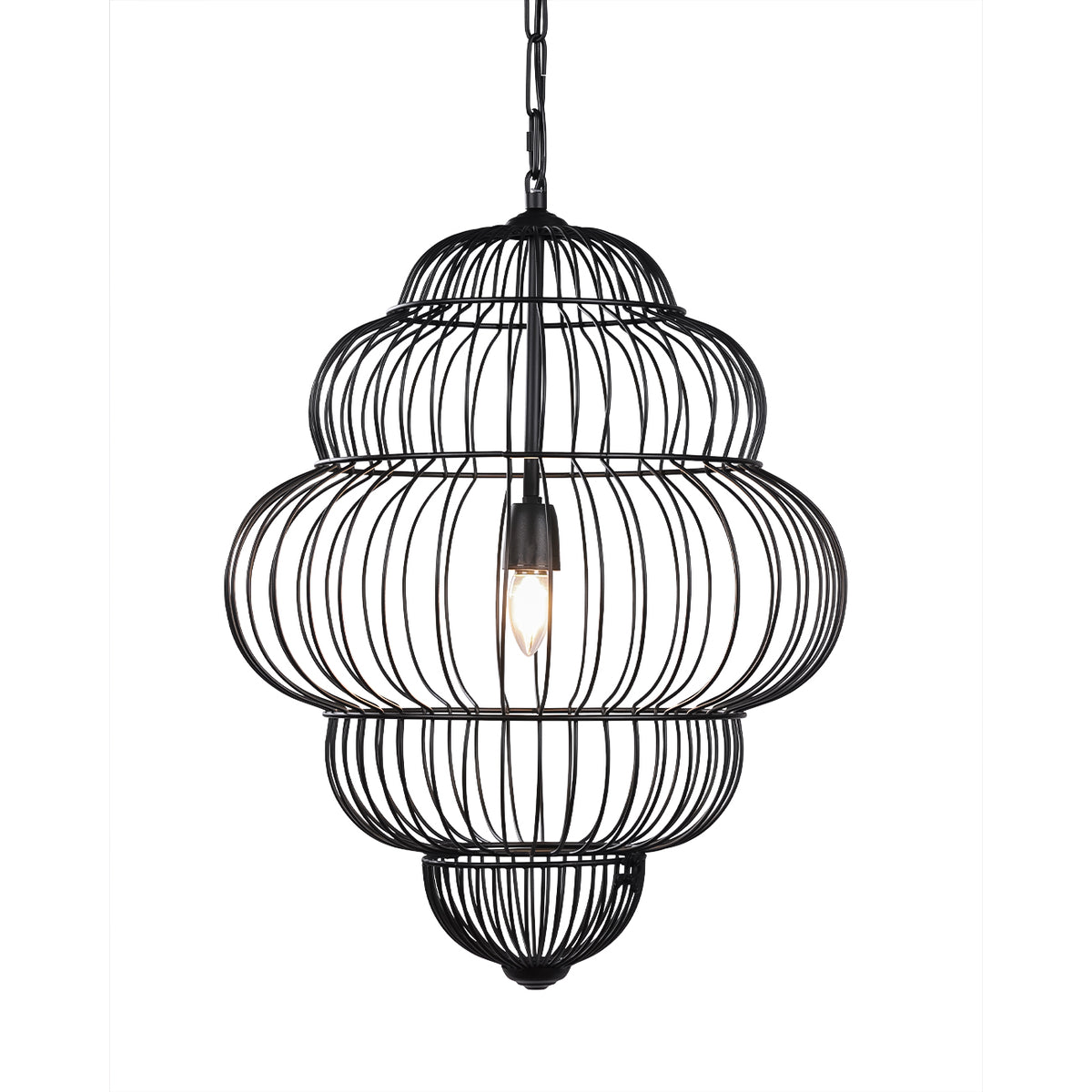 Mira Tiered Cloud Wire Pendant Light
