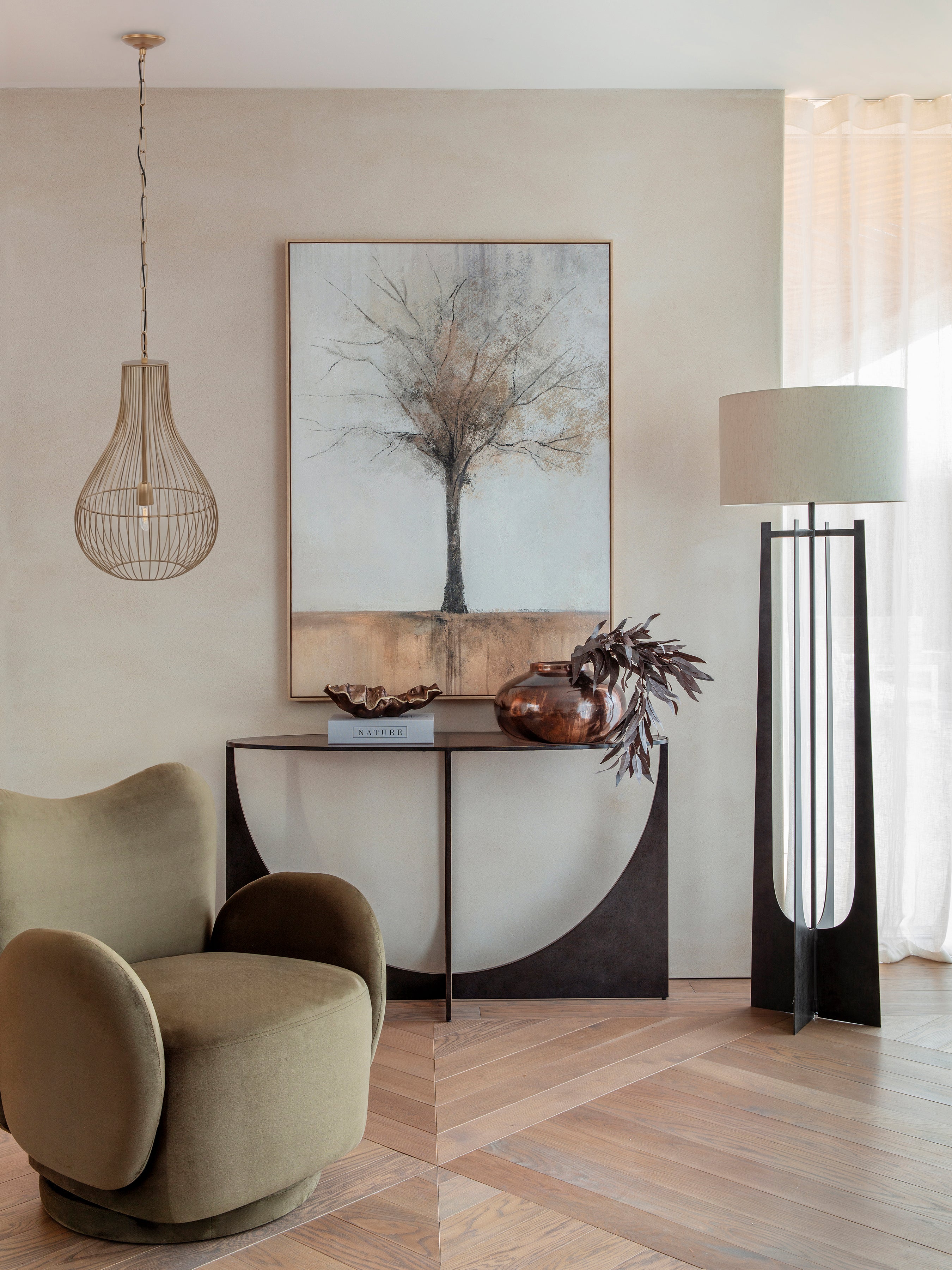 Mira Pear Drop Wire Pendant Light — lifestyle 6