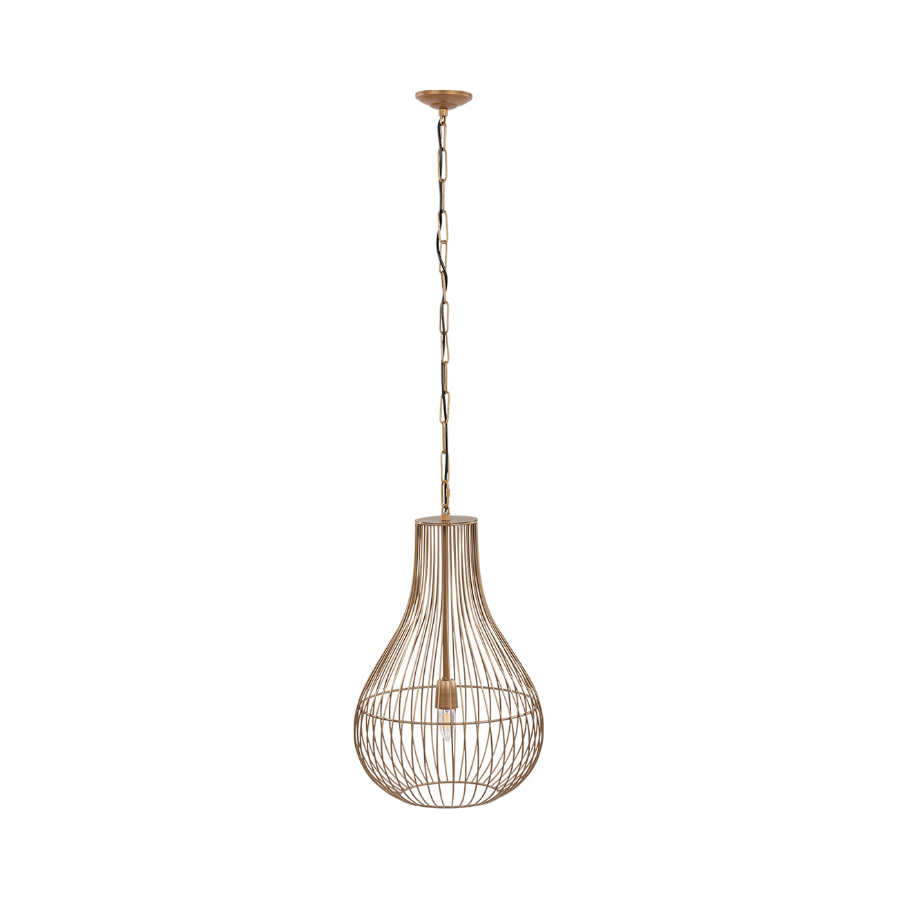 Mira Pear Drop Wire Pendant Light — view 6