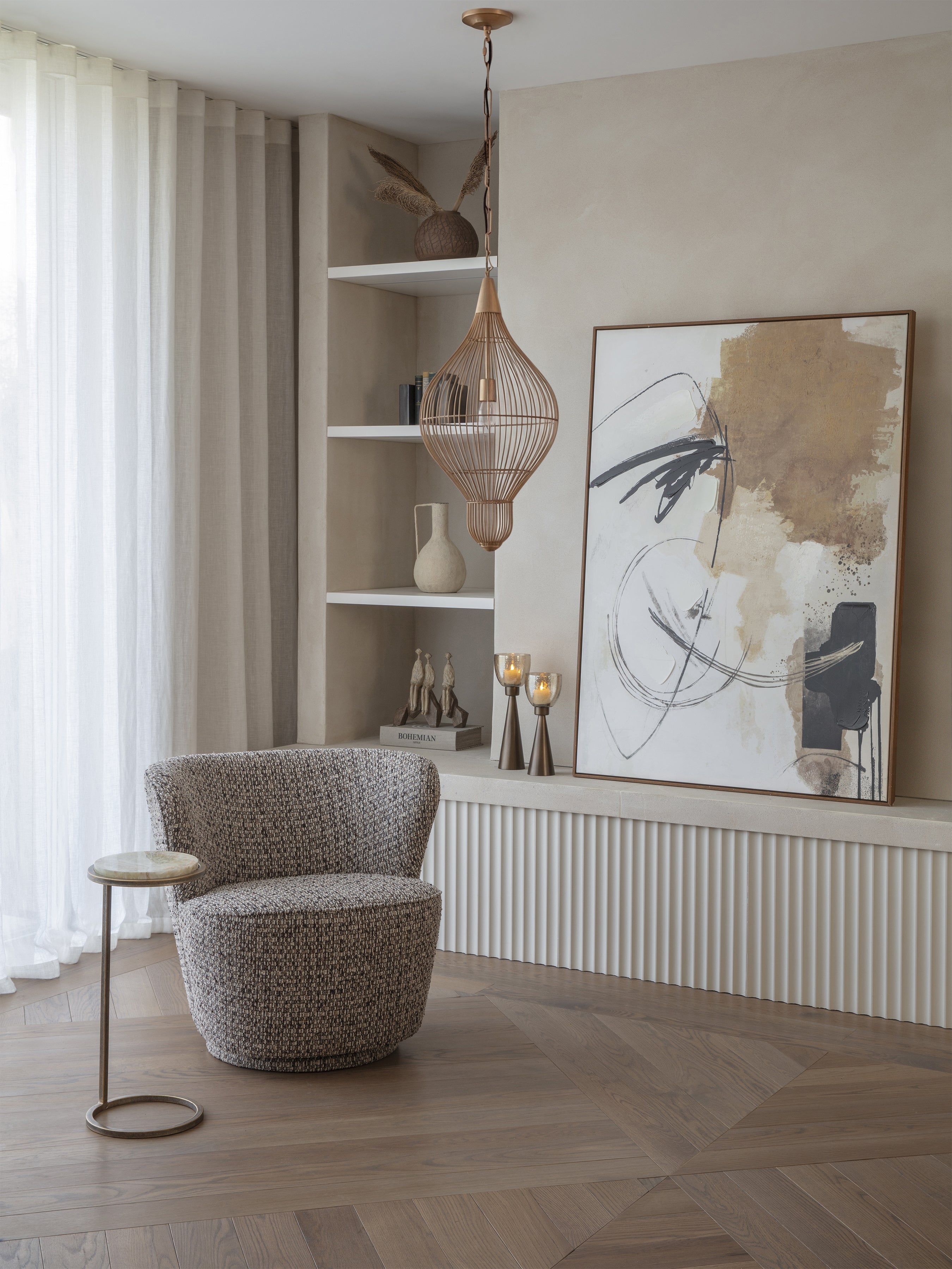 Mira Teardrop Wire Pendant Light — lifestyle 6