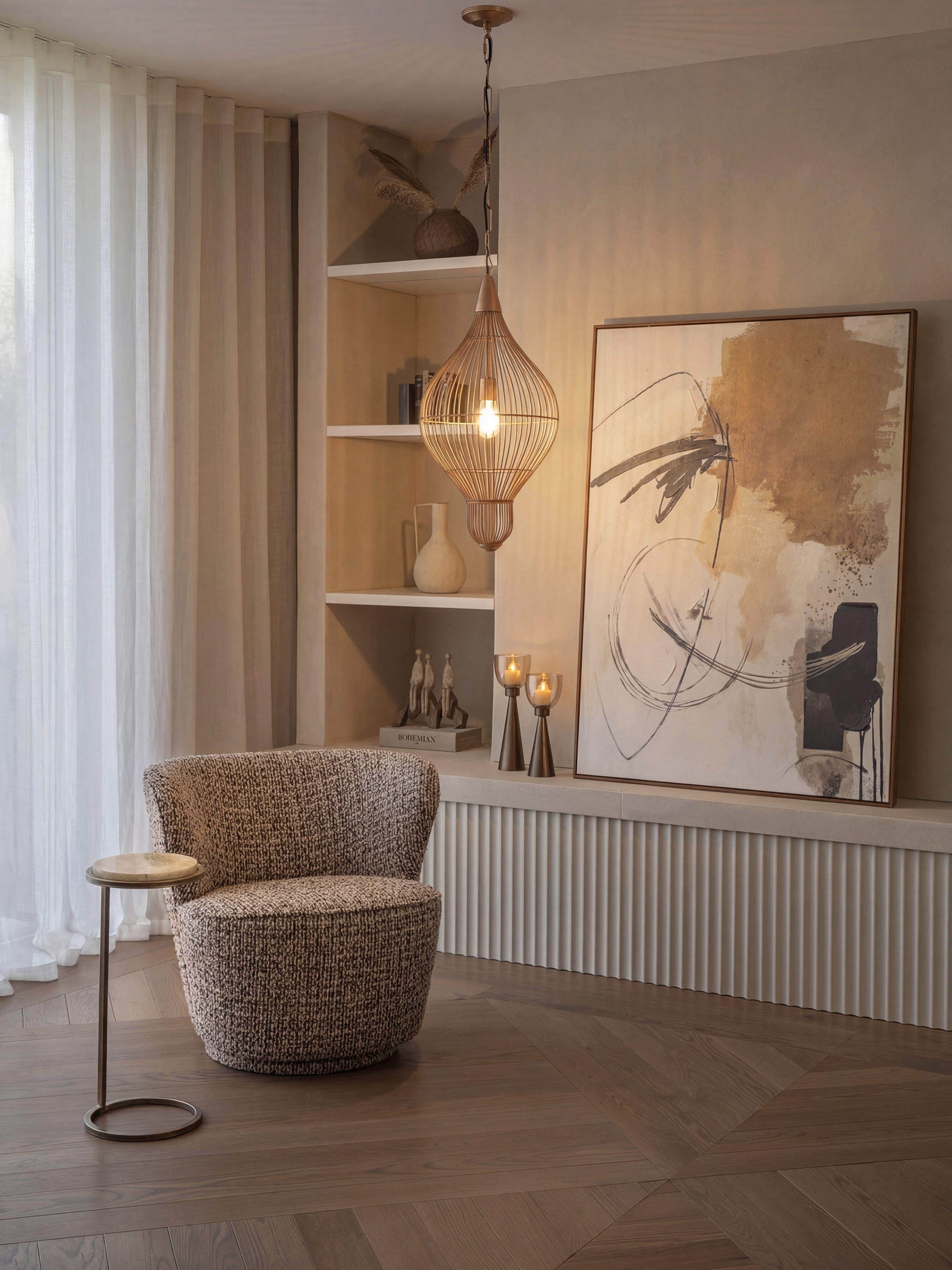 Mira Teardrop Wire Pendant Light — lifestyle 7