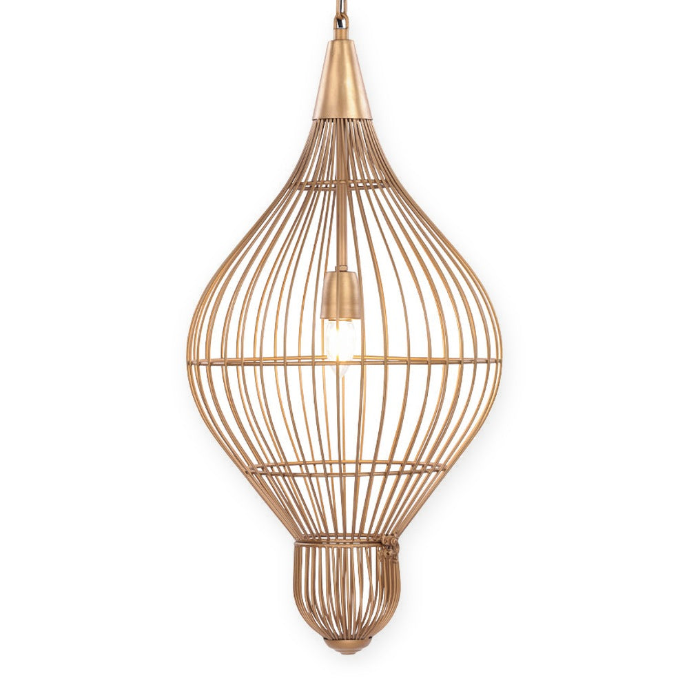 Mira Teardrop Wire Pendant Light