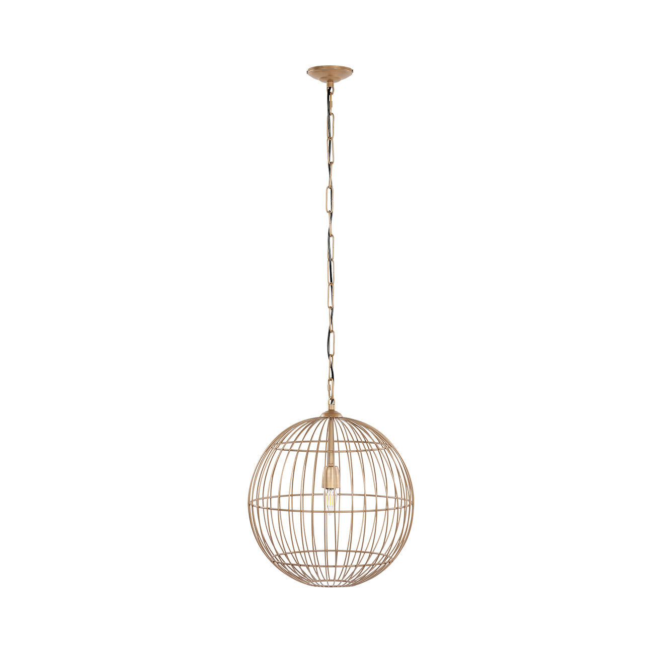 Mira Globe Wire Pendant Light — view 6