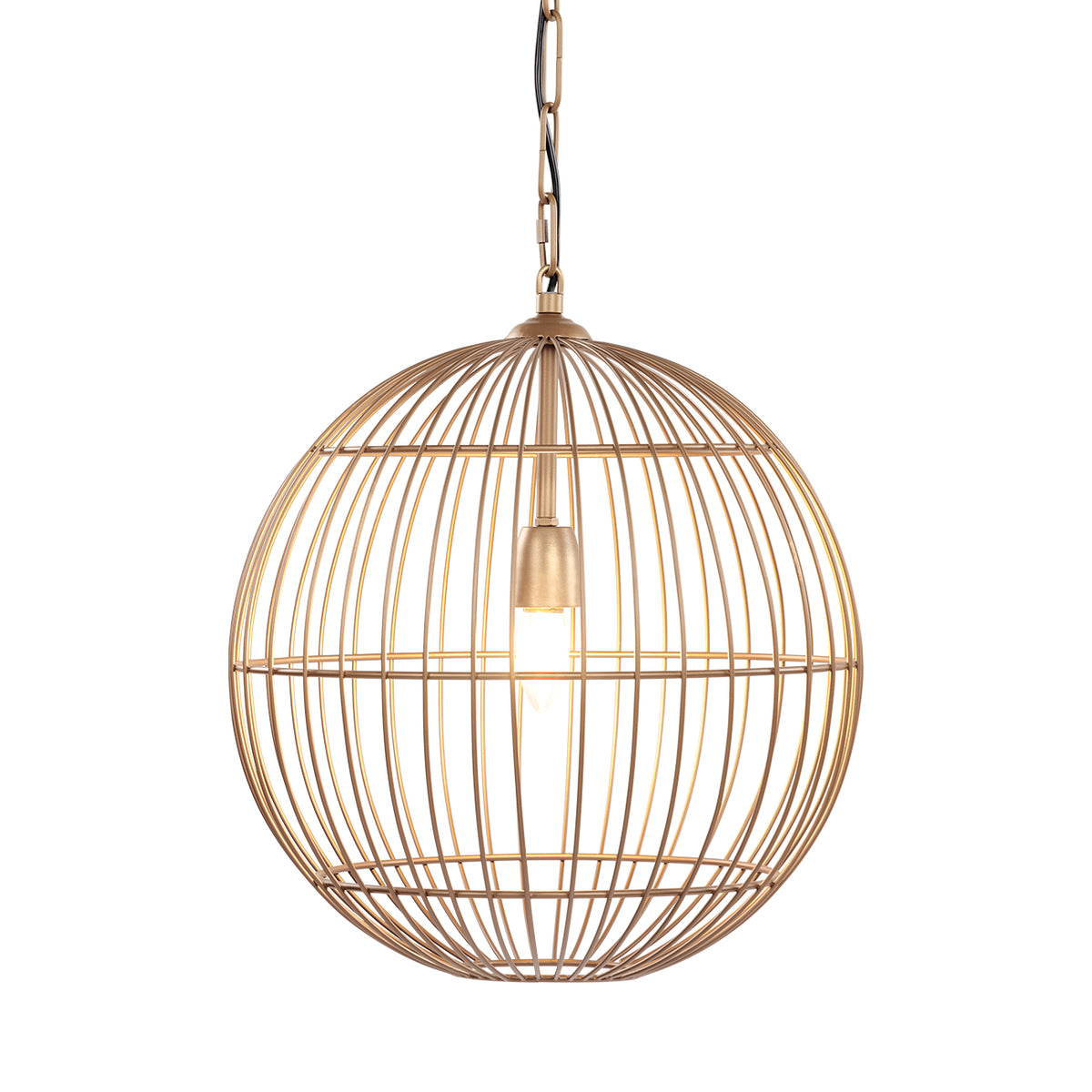 Mira Globe Wire Pendant Light