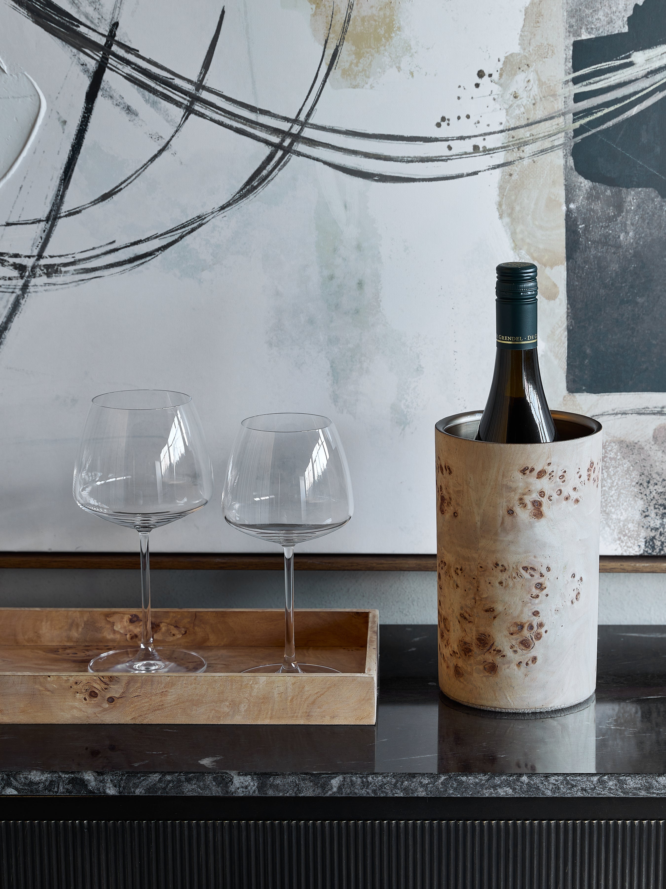 Burlwood Wine Cooler — lifestyle 5