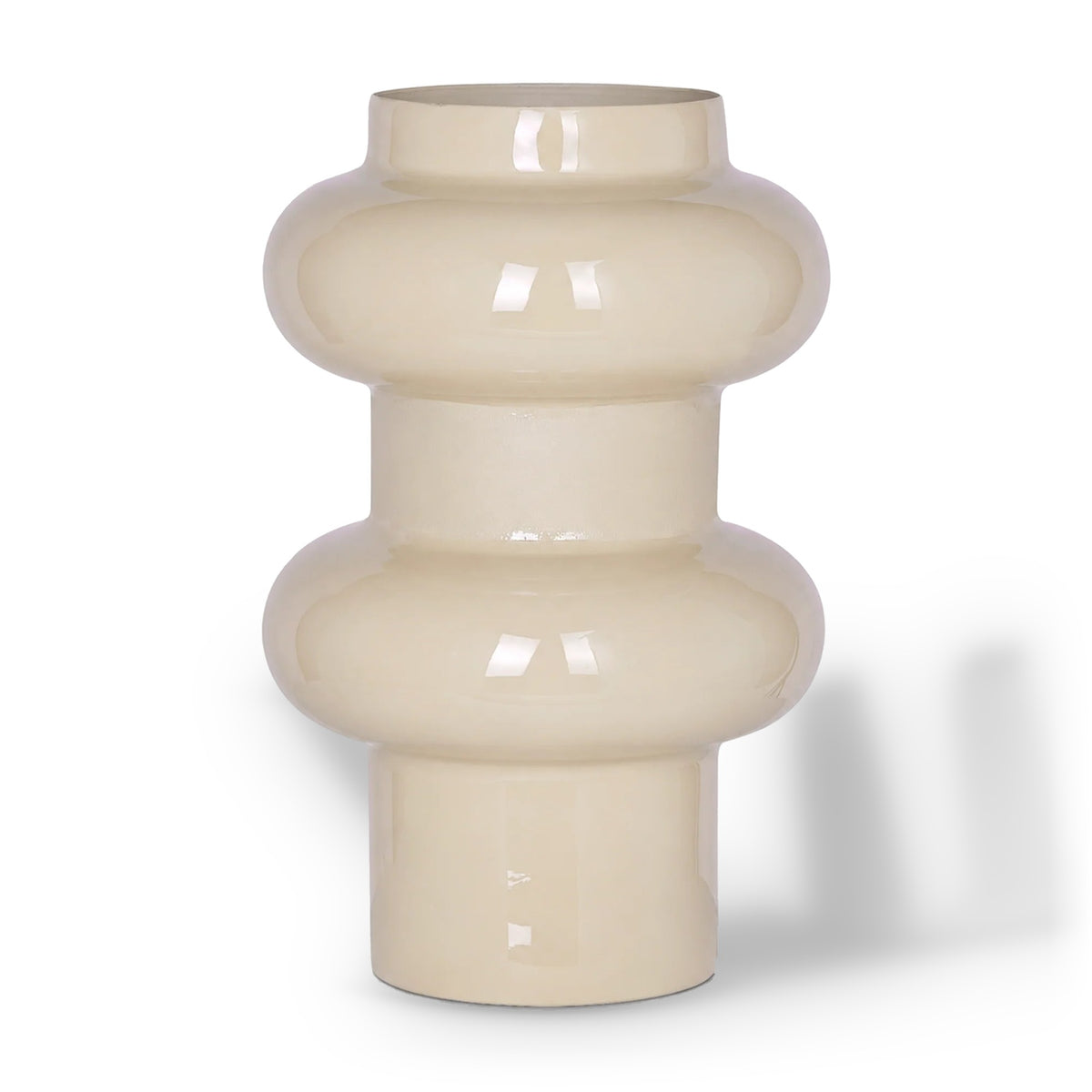 Ovolo Enamel Iron Small Vase