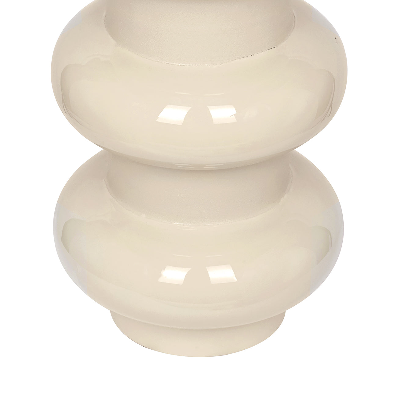 Ovolo Enamel Iron Medium Vase — view 5