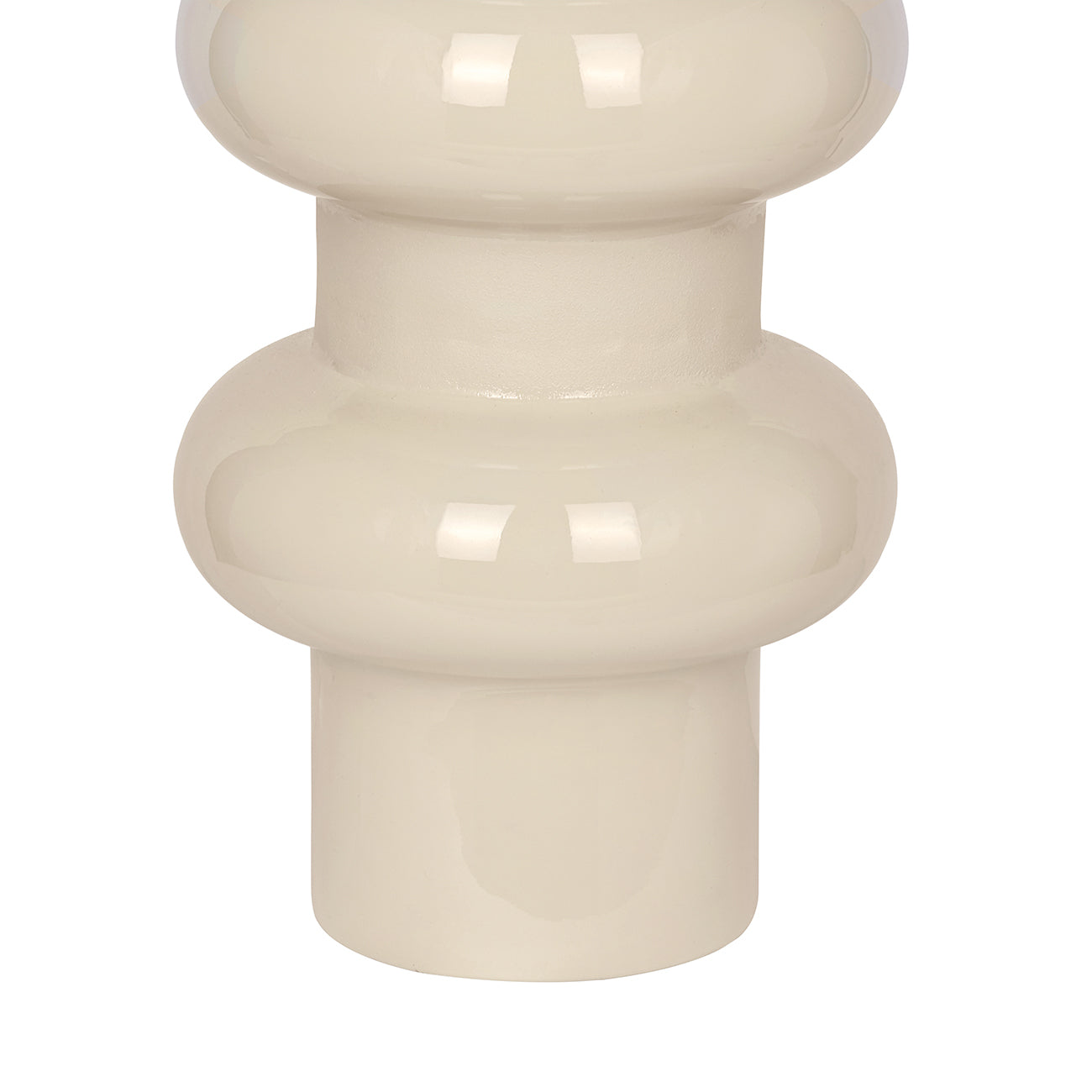 Ovolo Enamel Iron Large Vase — view 5
