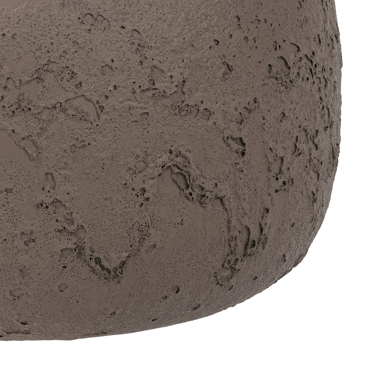 Alora Brown Textured Metal Large Vase — view 5