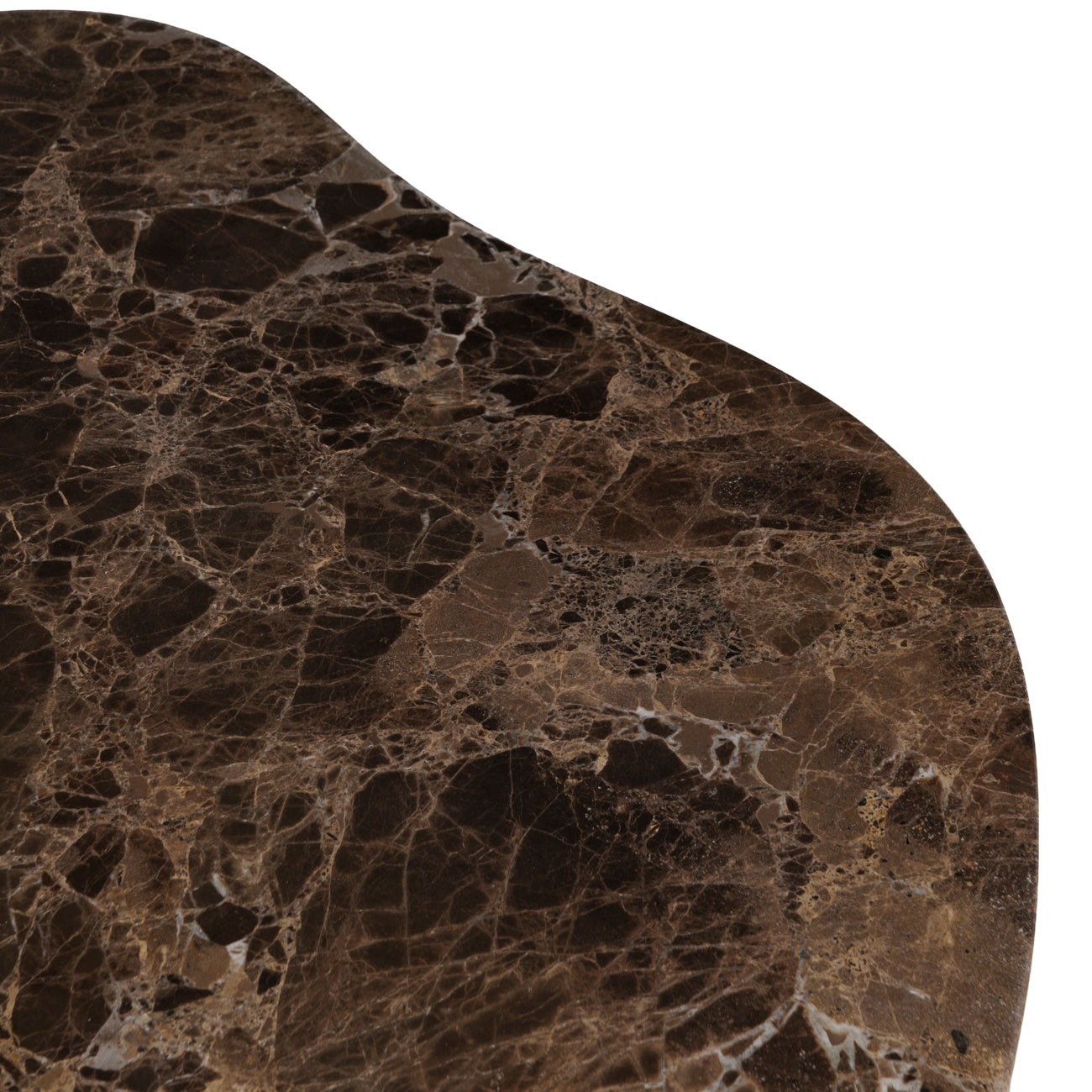 Set of 2 Cloud Marble & Glass Coffee Tables — view 3