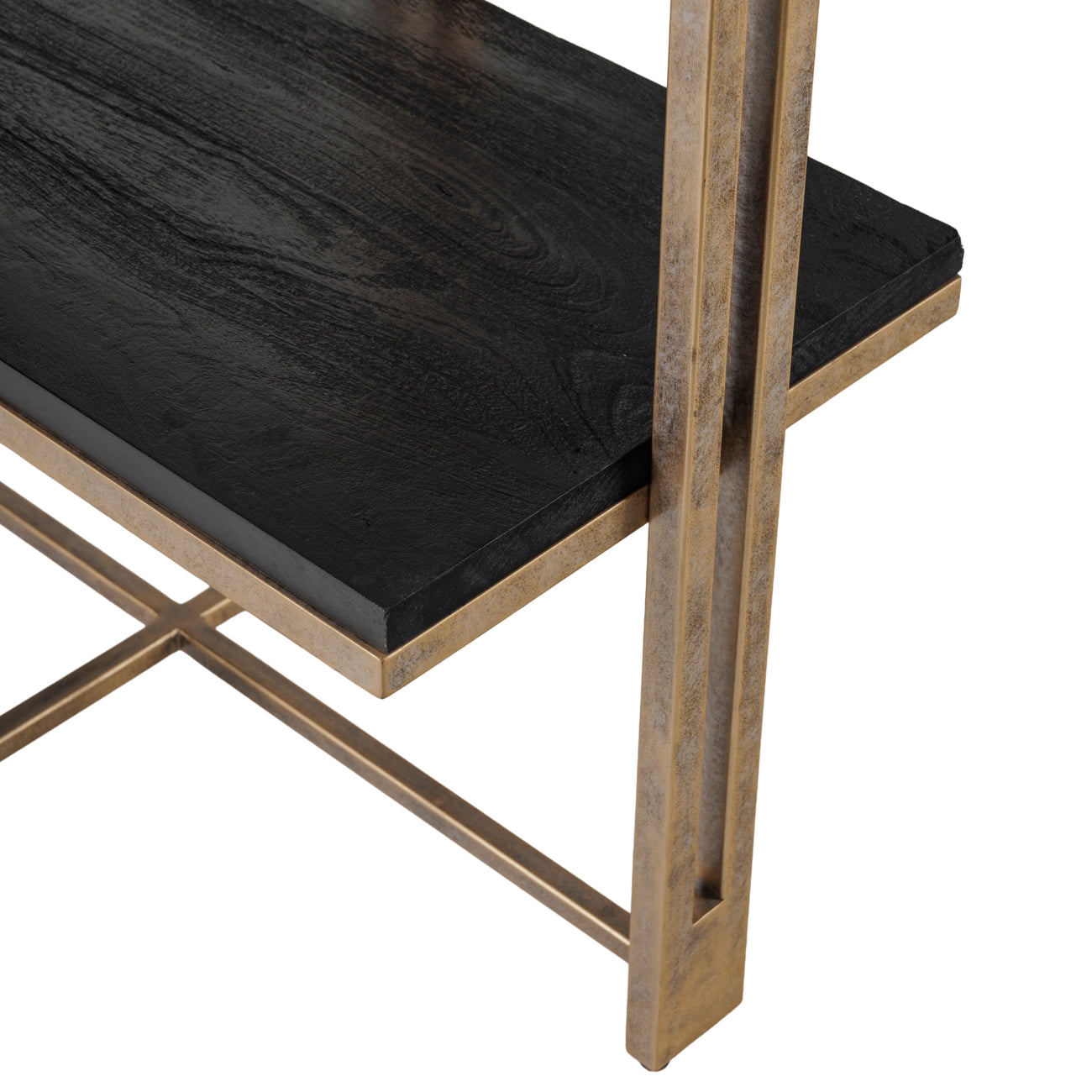 Dalston Sandblasted Mango Wood Display Unit — view 5