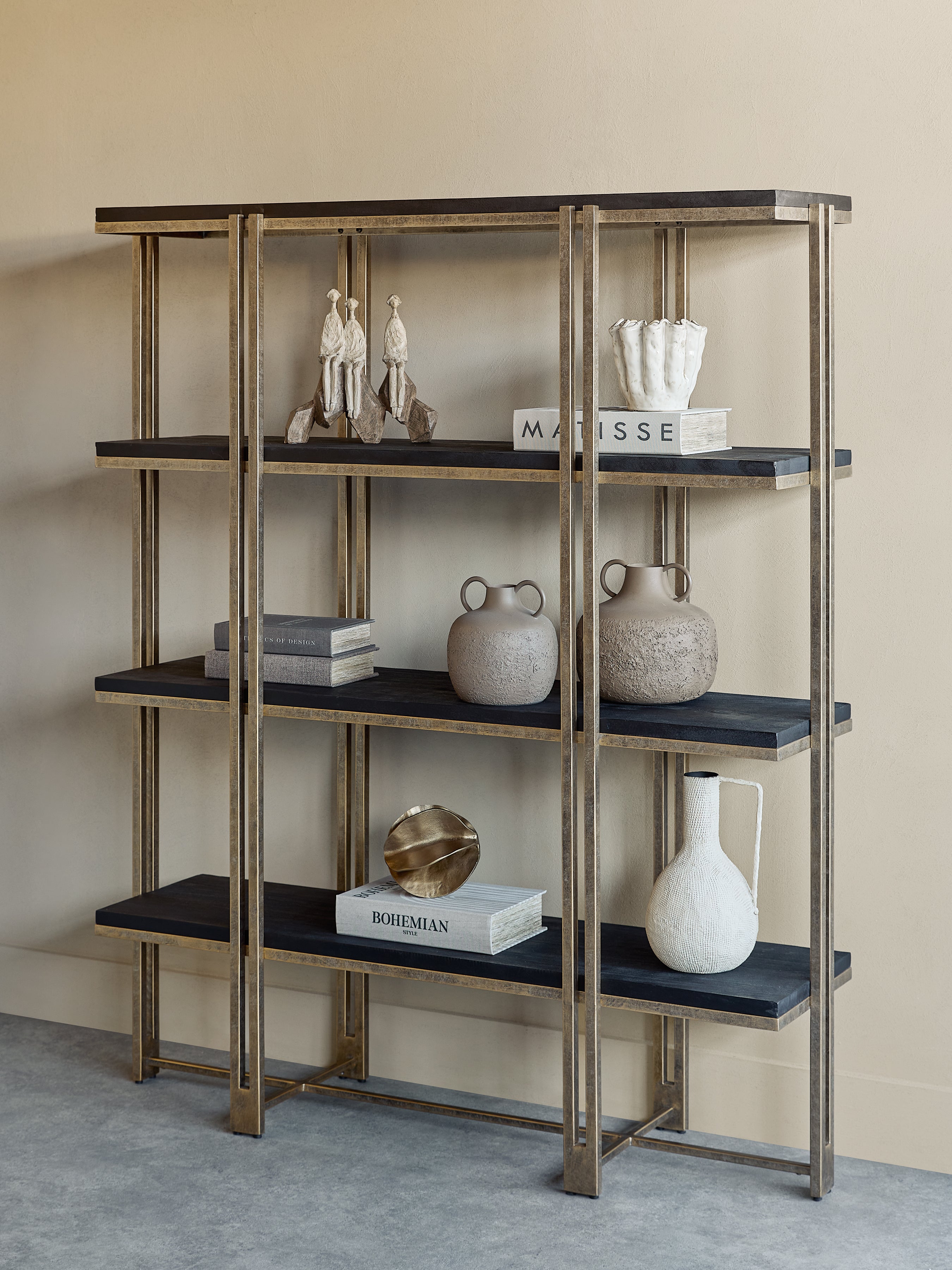 Dalston Sandblasted Mango Wood Display Unit — lifestyle 6