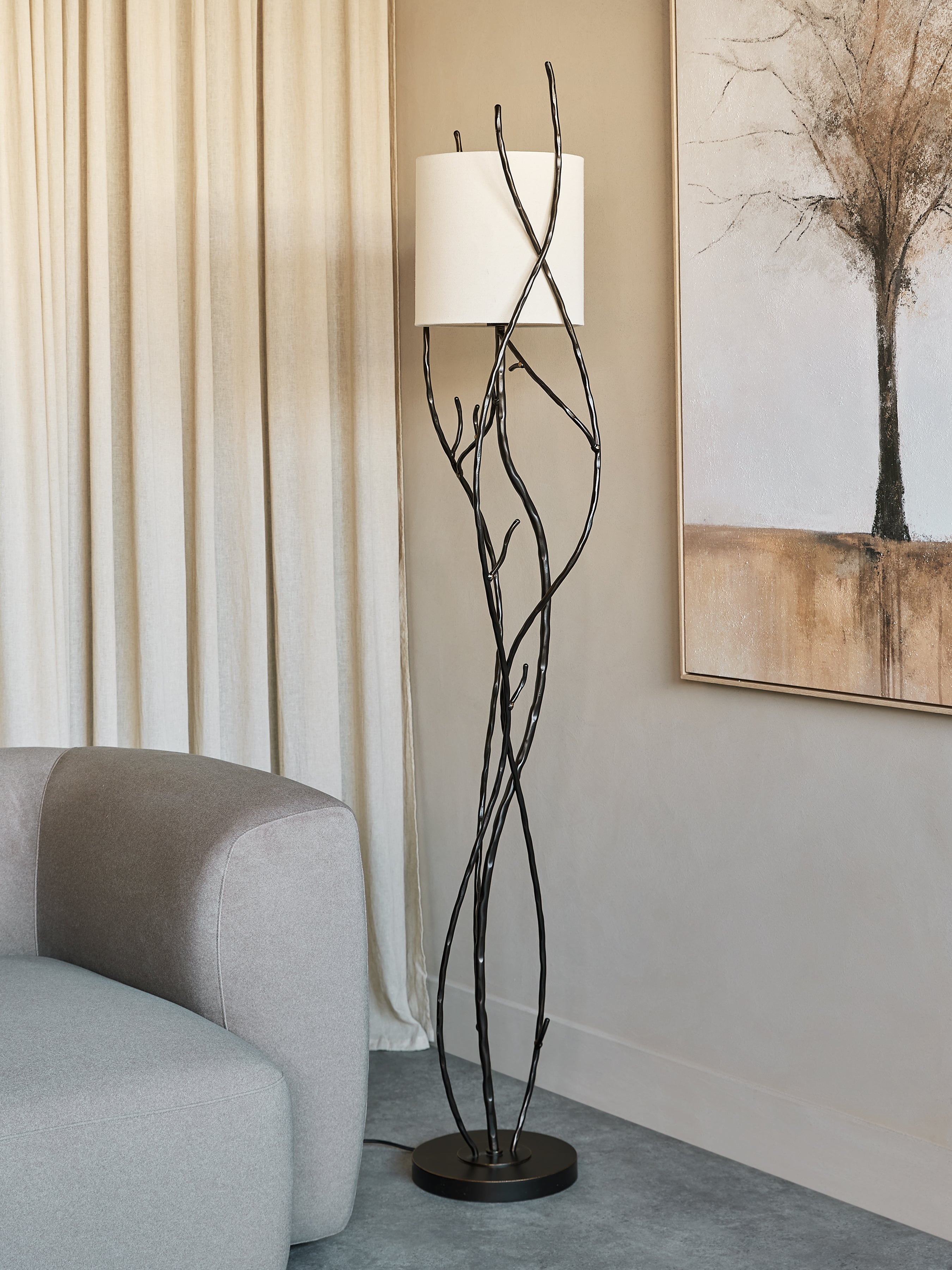 Ember Iron Floor Lamp — lifestyle 6