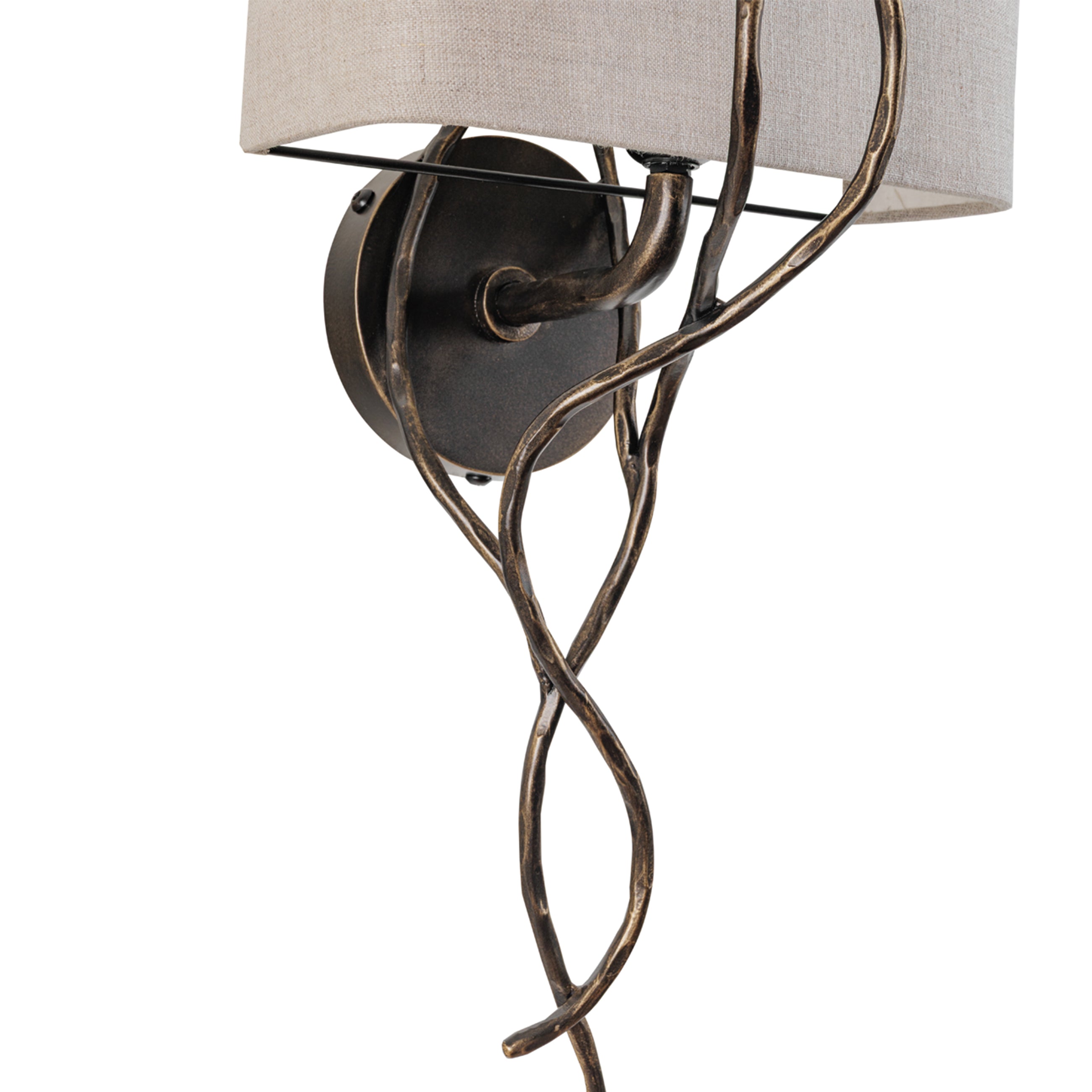 Set of 2 Ember Iron Wall Lights — view 5