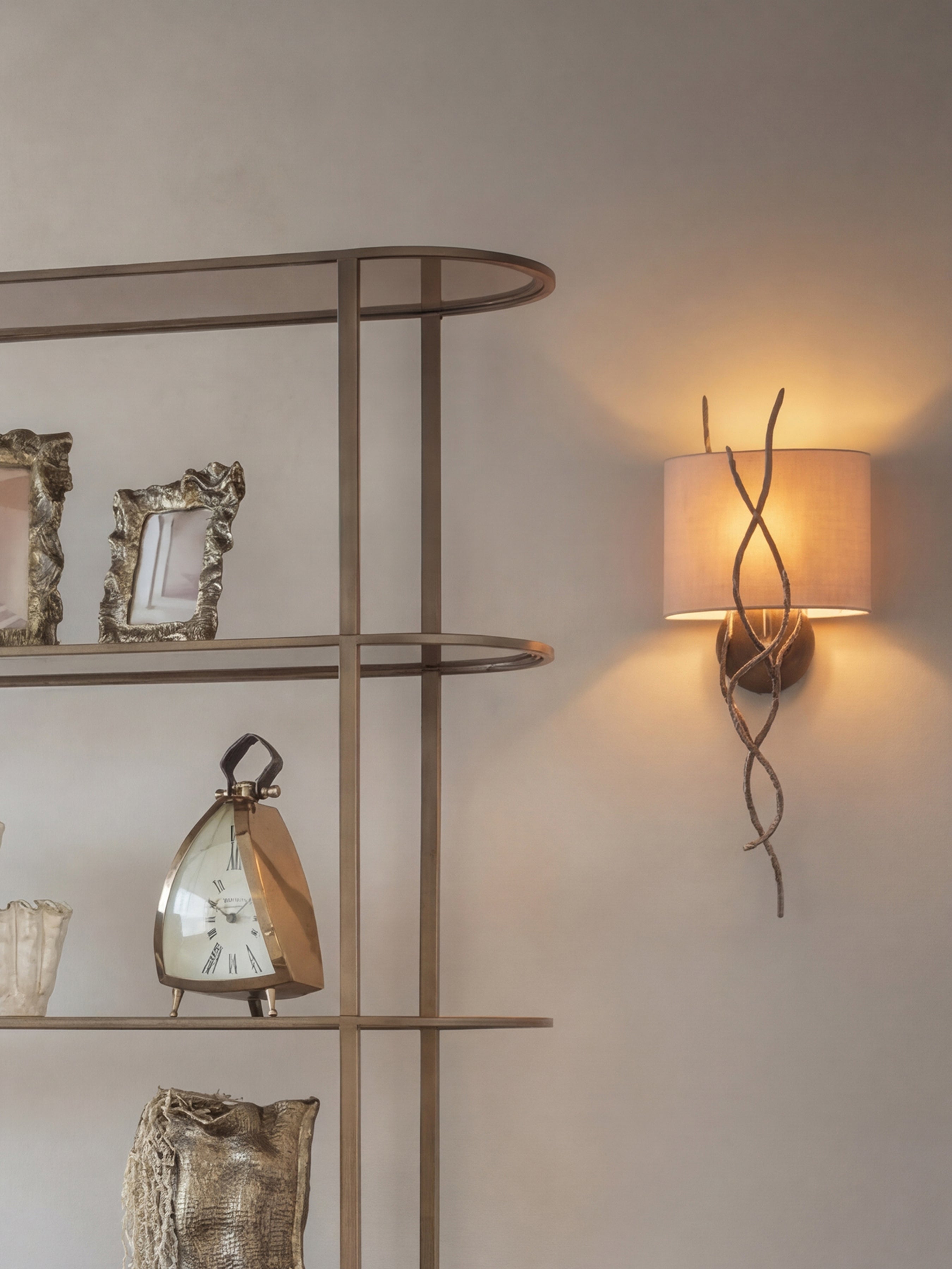 Set of 2 Ember Iron Wall Lights — lifestyle 7