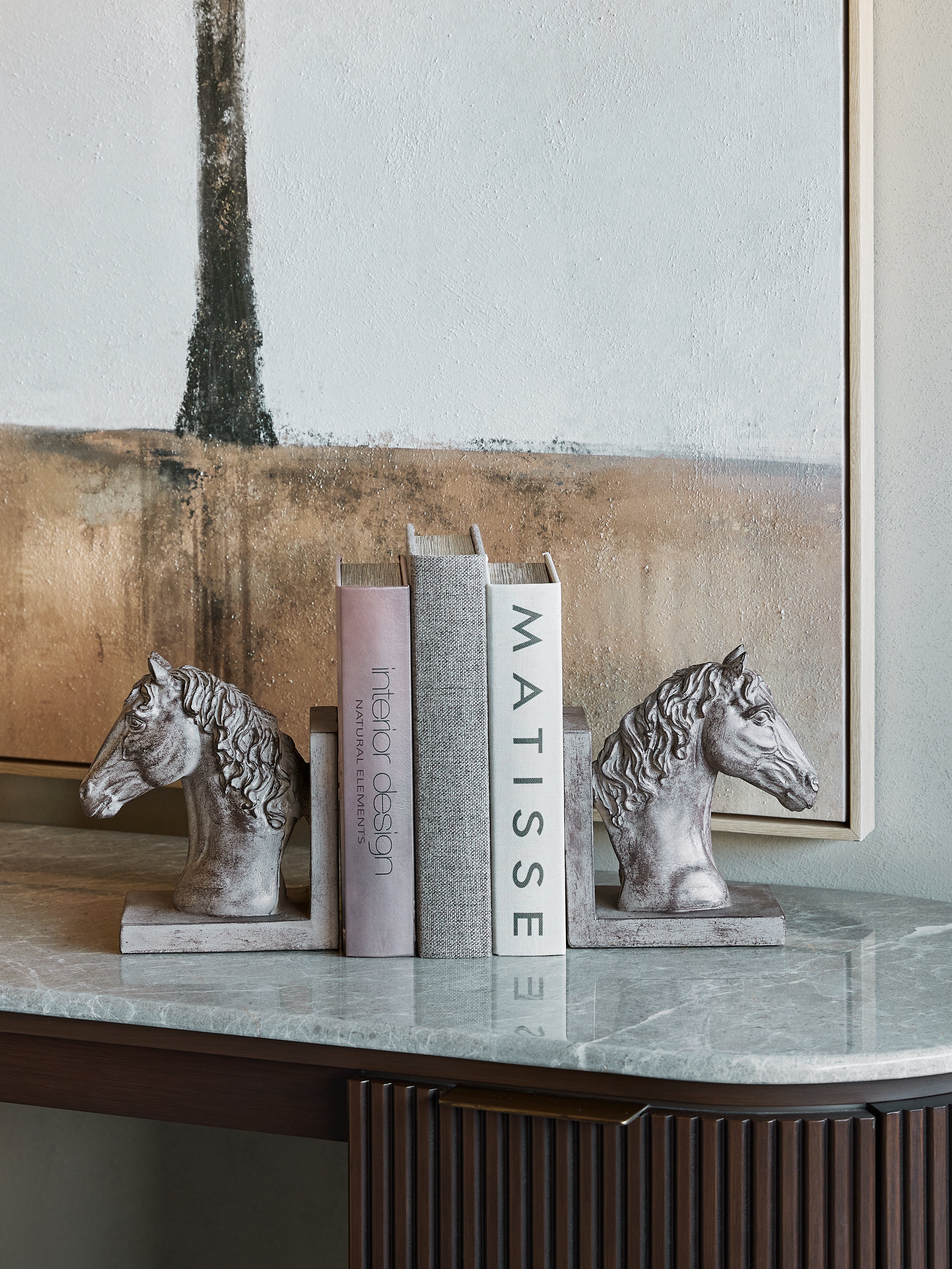 Delia Horse Bookends — lifestyle 6