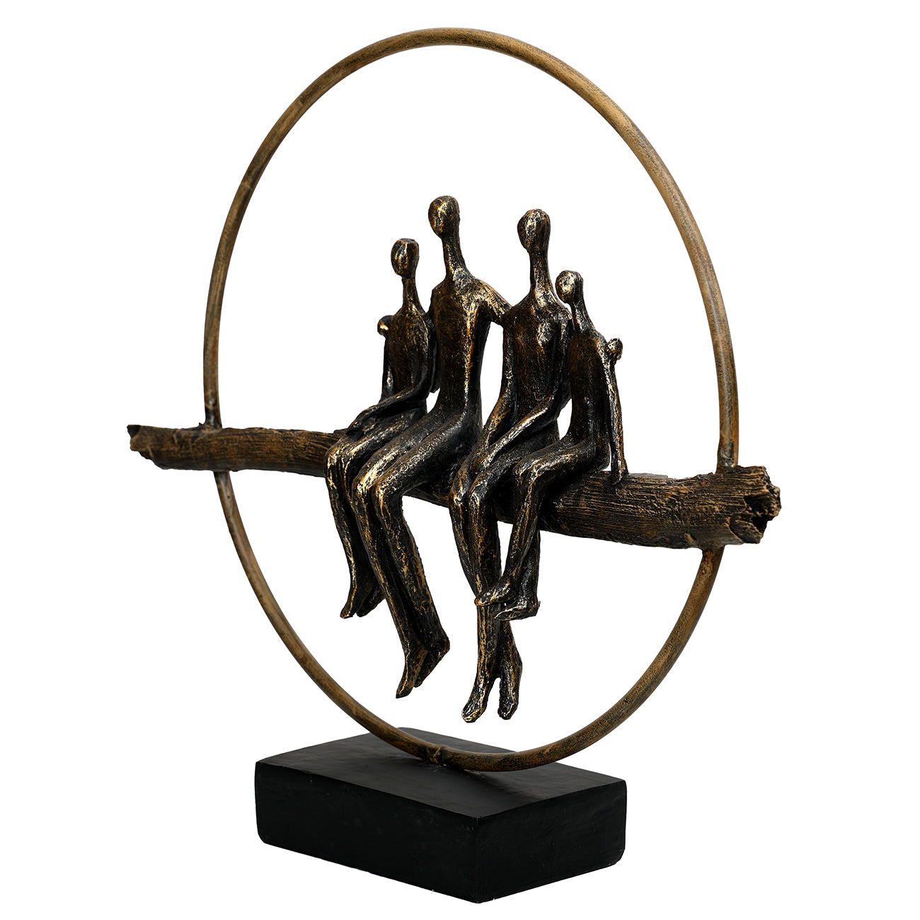 Circle of Life Family Sculpture — view 2