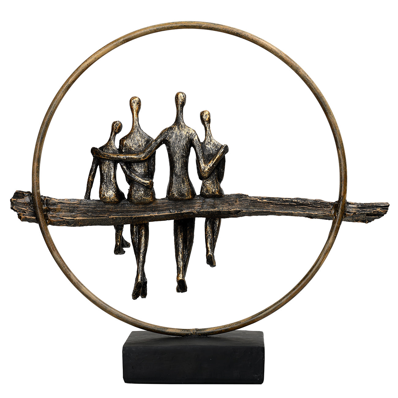 Circle of Life Family Sculpture — view 3