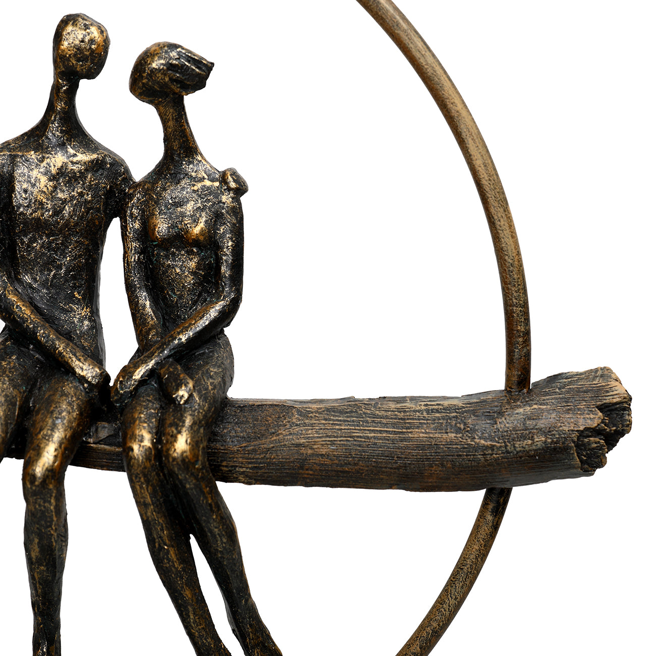 Circle of Life Couple Sculpture — view 4