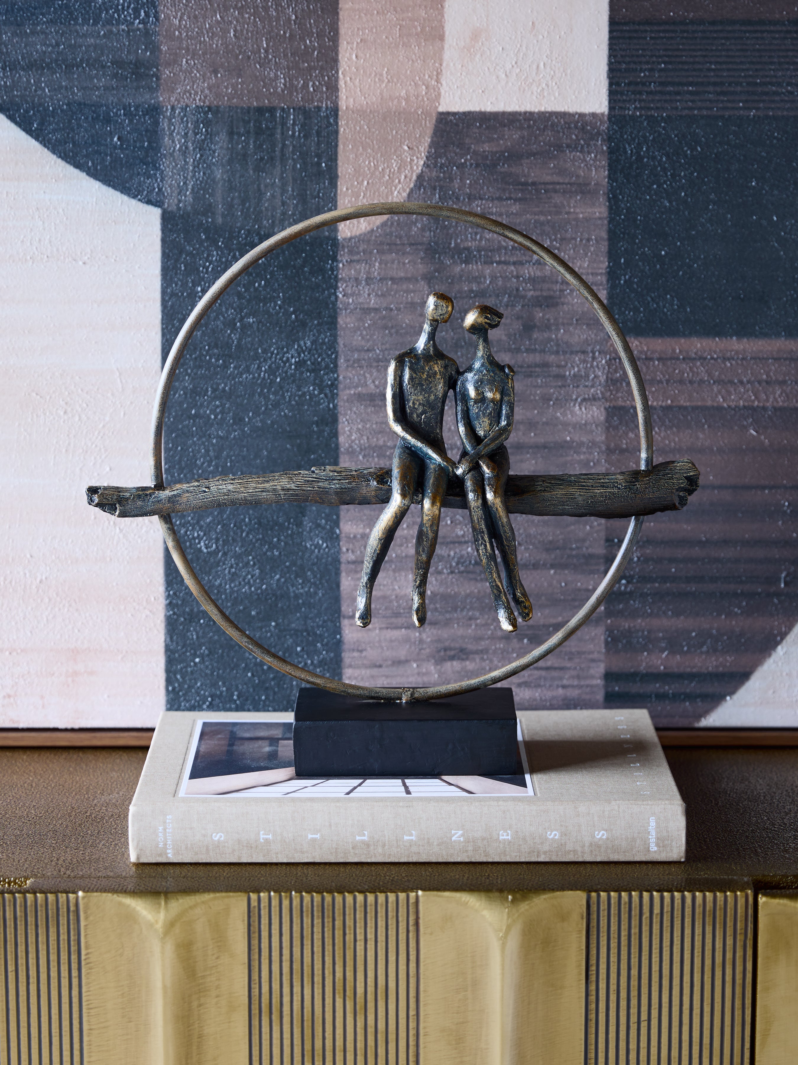 Circle of Life Couple Sculpture — lifestyle 6